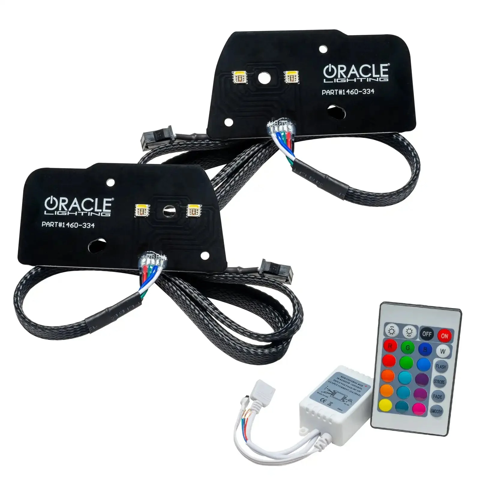 ORACLE Lighting 2021-2023 Ford F-150 ColorSHIFT RGB+W Headlight DRL Upgrade Kit - Image 3