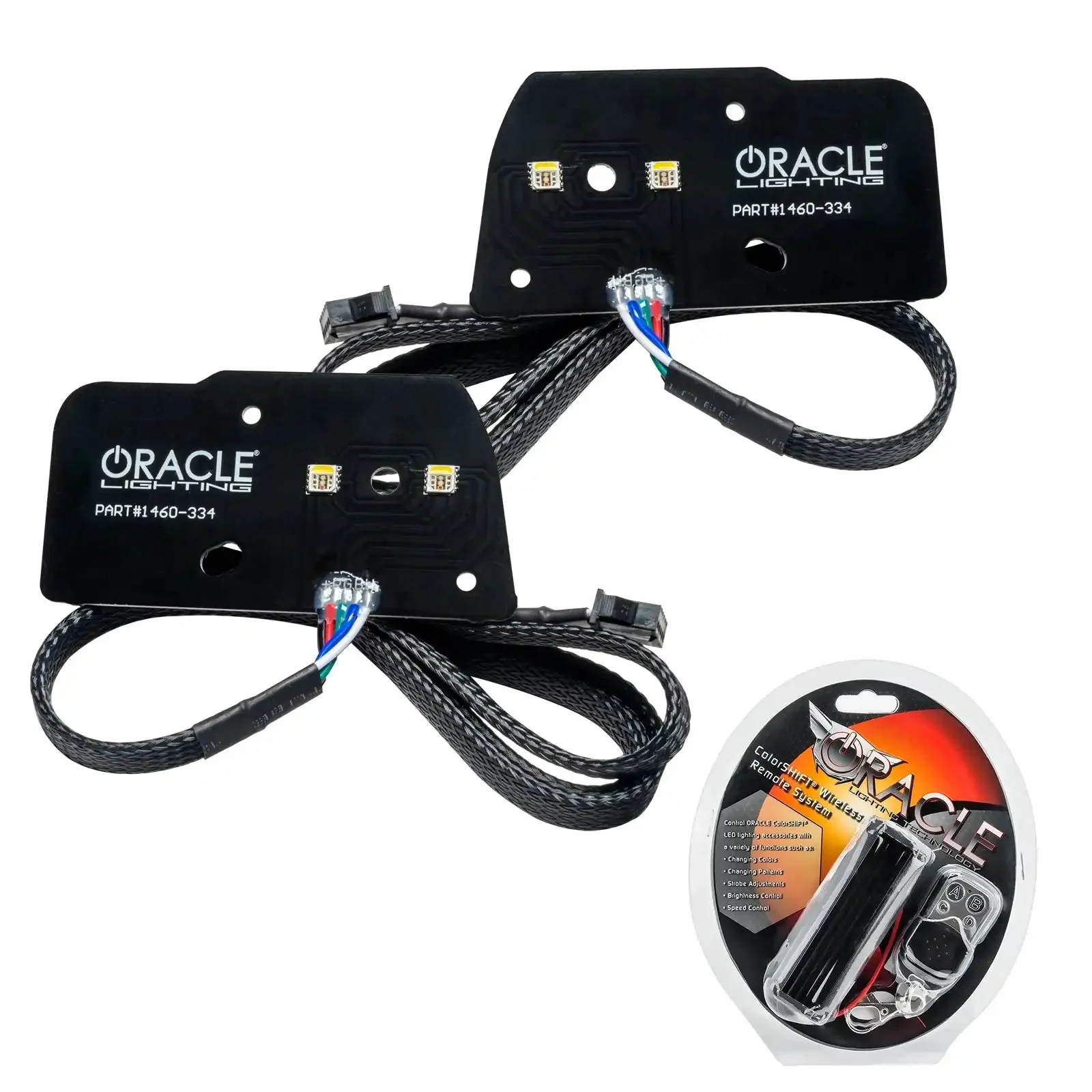 ORACLE Lighting 2021-2023 Ford F-150 ColorSHIFT RGB+W Headlight DRL Upgrade Kit - Image 4