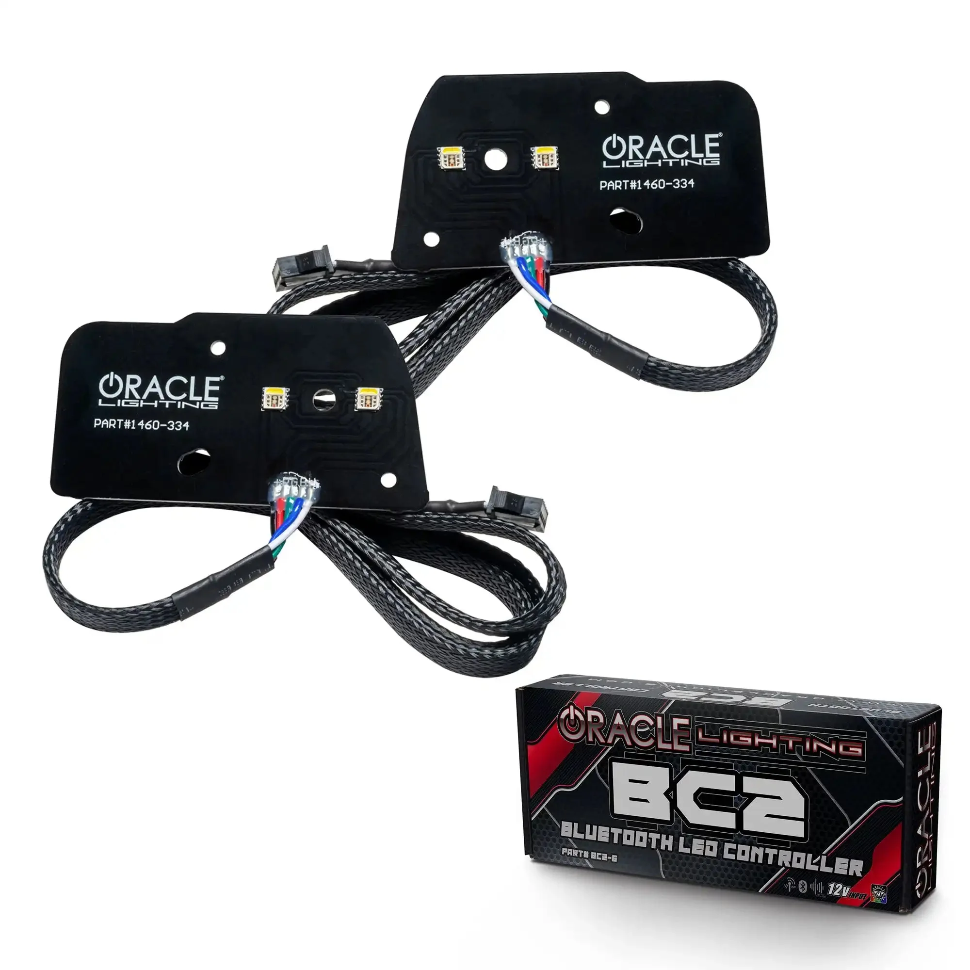 ORACLE Lighting 2021-2023 Ford F-150 ColorSHIFT RGB+W Headlight DRL Upgrade Kit - Image 5