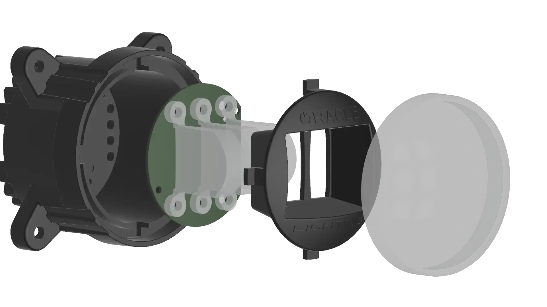 ORACLE Lighting 60mm 15W Low Beam LED Emitter Module - Image 6