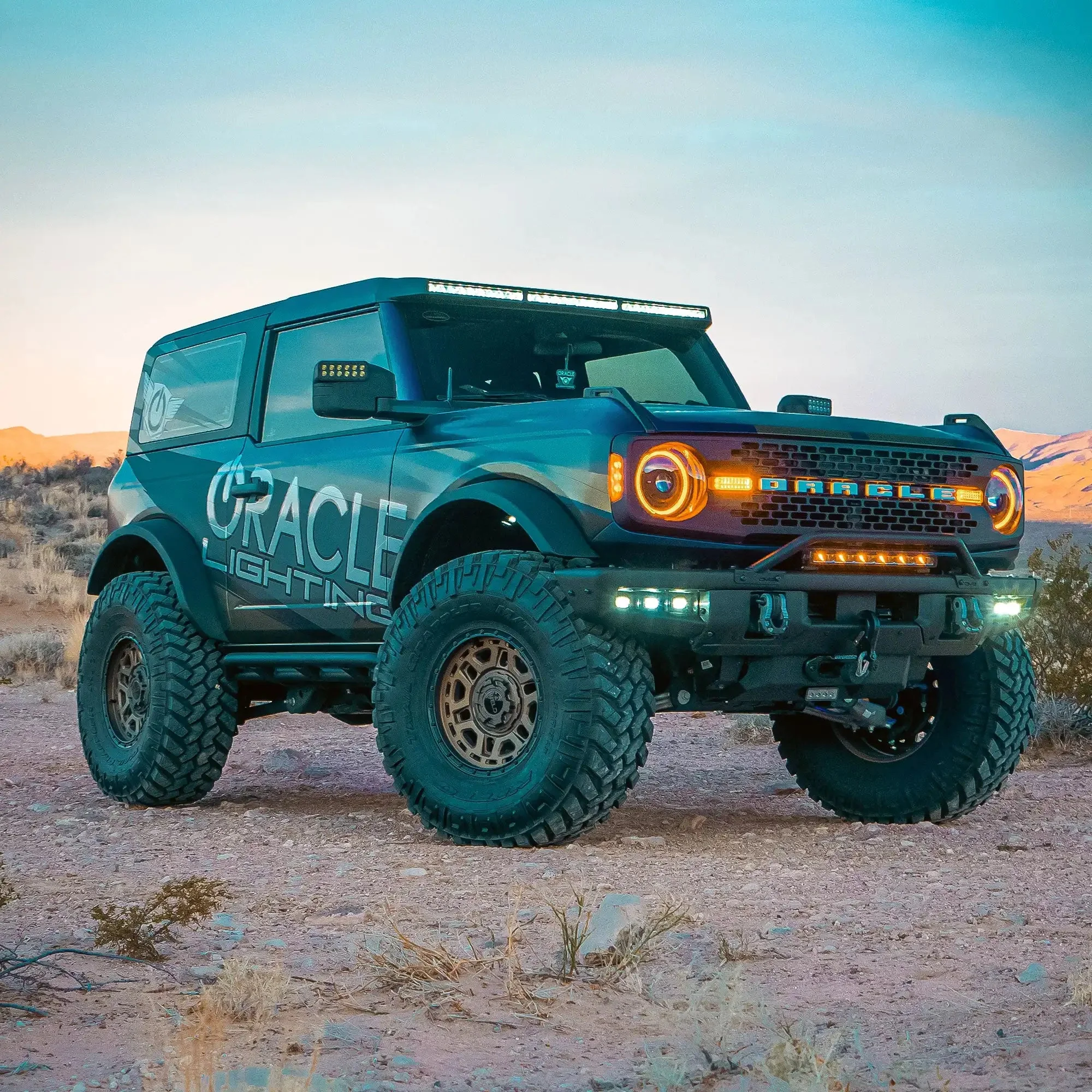 2021-2026 Ford Bronco Triple LED Fog Light Kit - Steel Modular Bumper | 90W - Image 10