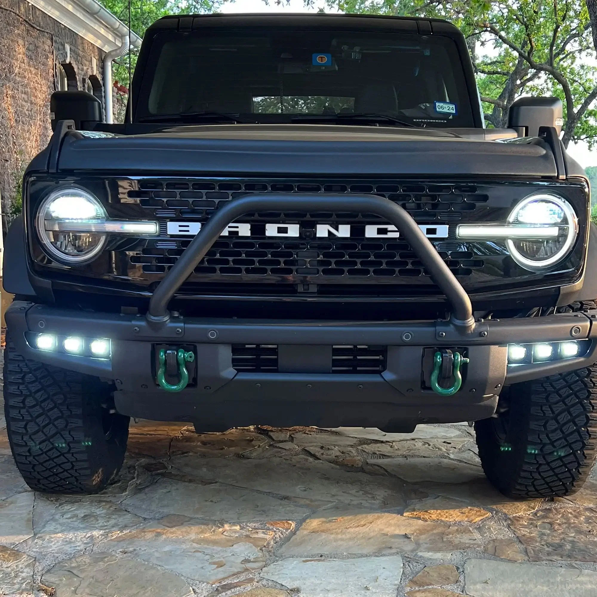 2021-2026 Ford Bronco Triple LED Fog Light Kit - Steel Modular Bumper | 90W - Image 11
