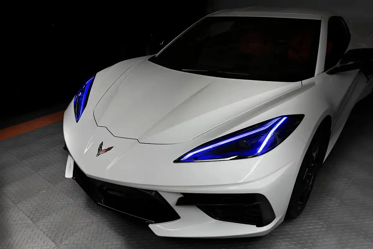 ORACLE Lighting 2020-2026 Chevrolet C8 Corvette ColorSHIFT RGB+A LED Headlight DRL Upgrade - Image 19