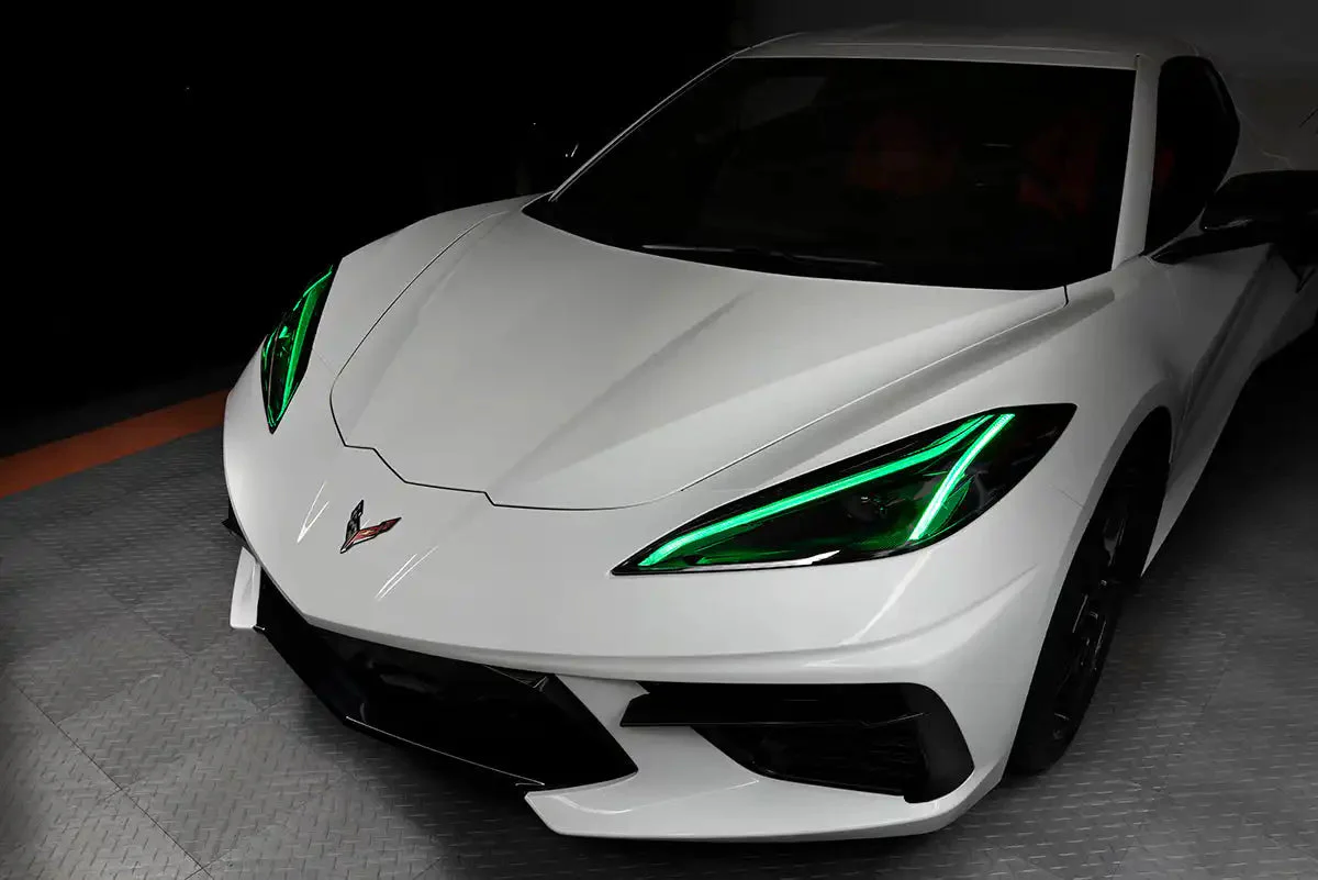 ORACLE Lighting 2020-2026 Chevrolet C8 Corvette ColorSHIFT RGB+A LED Headlight DRL Upgrade - Image 23