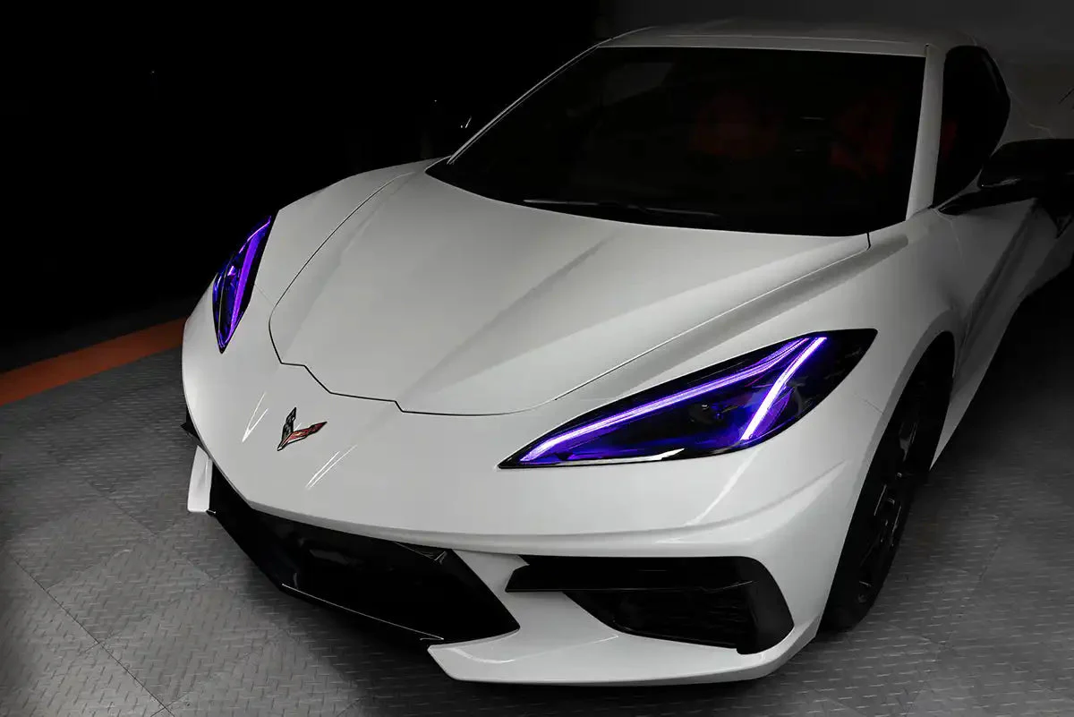 ORACLE Lighting 2020-2026 Chevrolet C8 Corvette ColorSHIFT RGB+A LED Headlight DRL Upgrade - Image 24