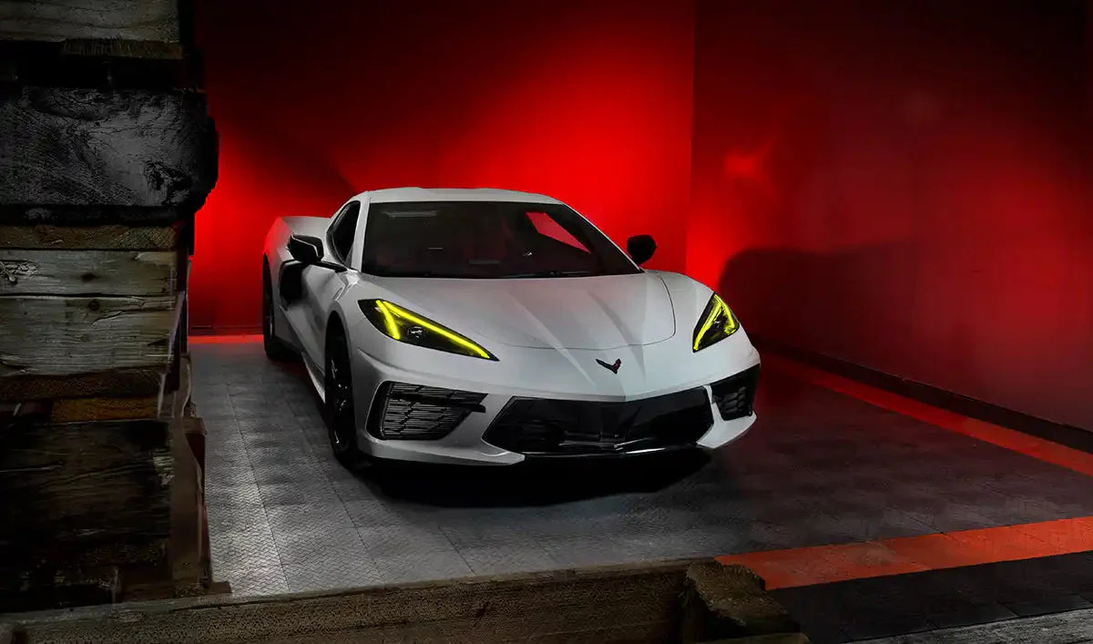ORACLE Lighting 2020-2026 Chevrolet C8 Corvette ColorSHIFT RGB+A LED Headlight DRL Upgrade - Image 40
