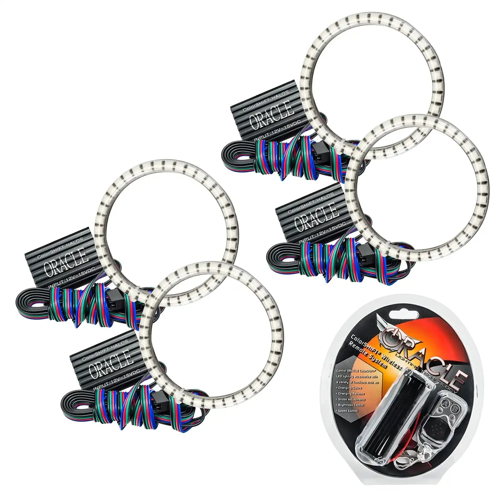 ORACLE Lighting 2013-2018 Can-Am Maverick LED Surface Mount Headlight Halo Kit - Image 5