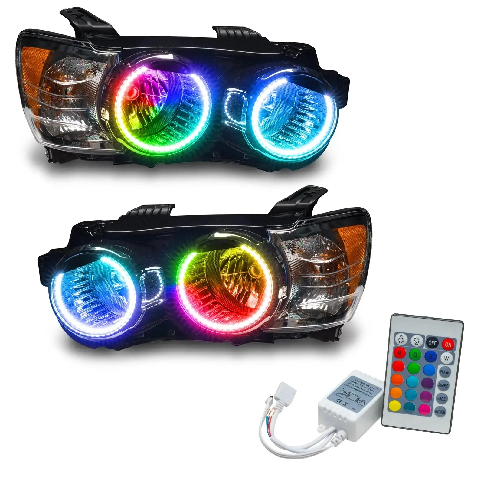 ORACLE Lighting 2012-2015 Chevrolet Sonic Pre-Assembled Halo Headlights - Image 5