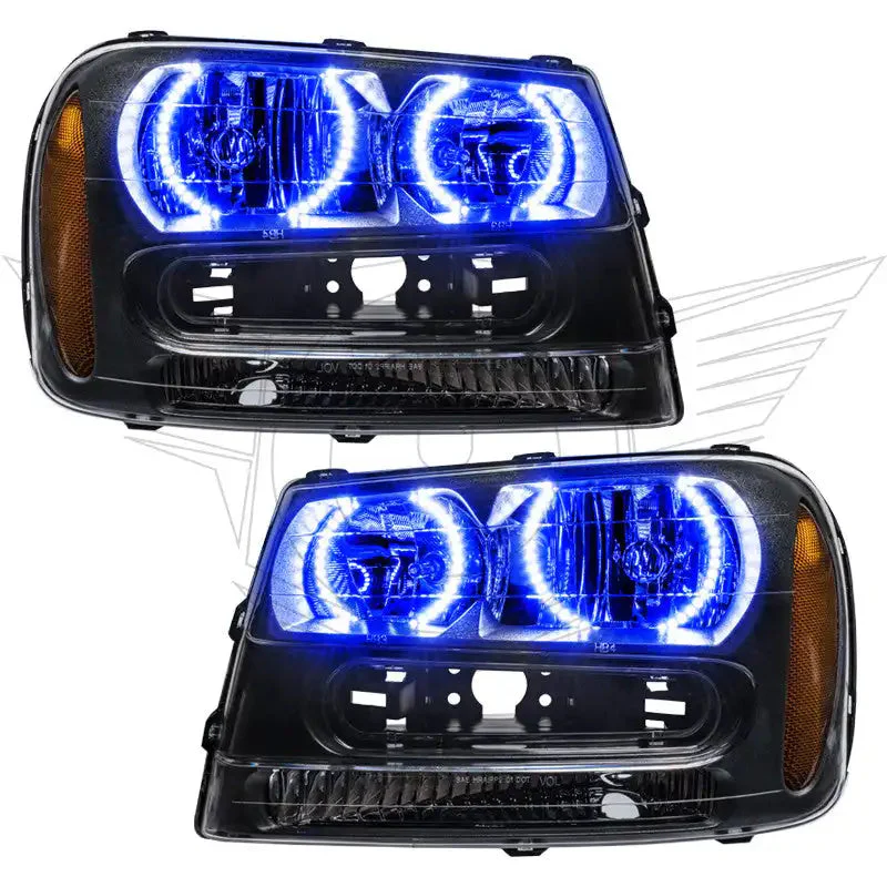 ORACLE Lighting 2002-2009 Chevrolet TrailBlazer Pre-Assembled Halo Headlights - Image 7