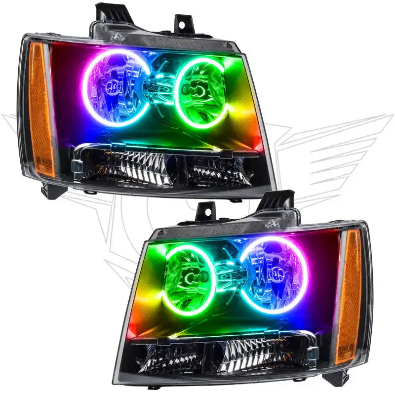 ORACLE Lighting 2007-2013 Chevrolet Avalanche Pre-Assembled Halo Headlights - Image 8