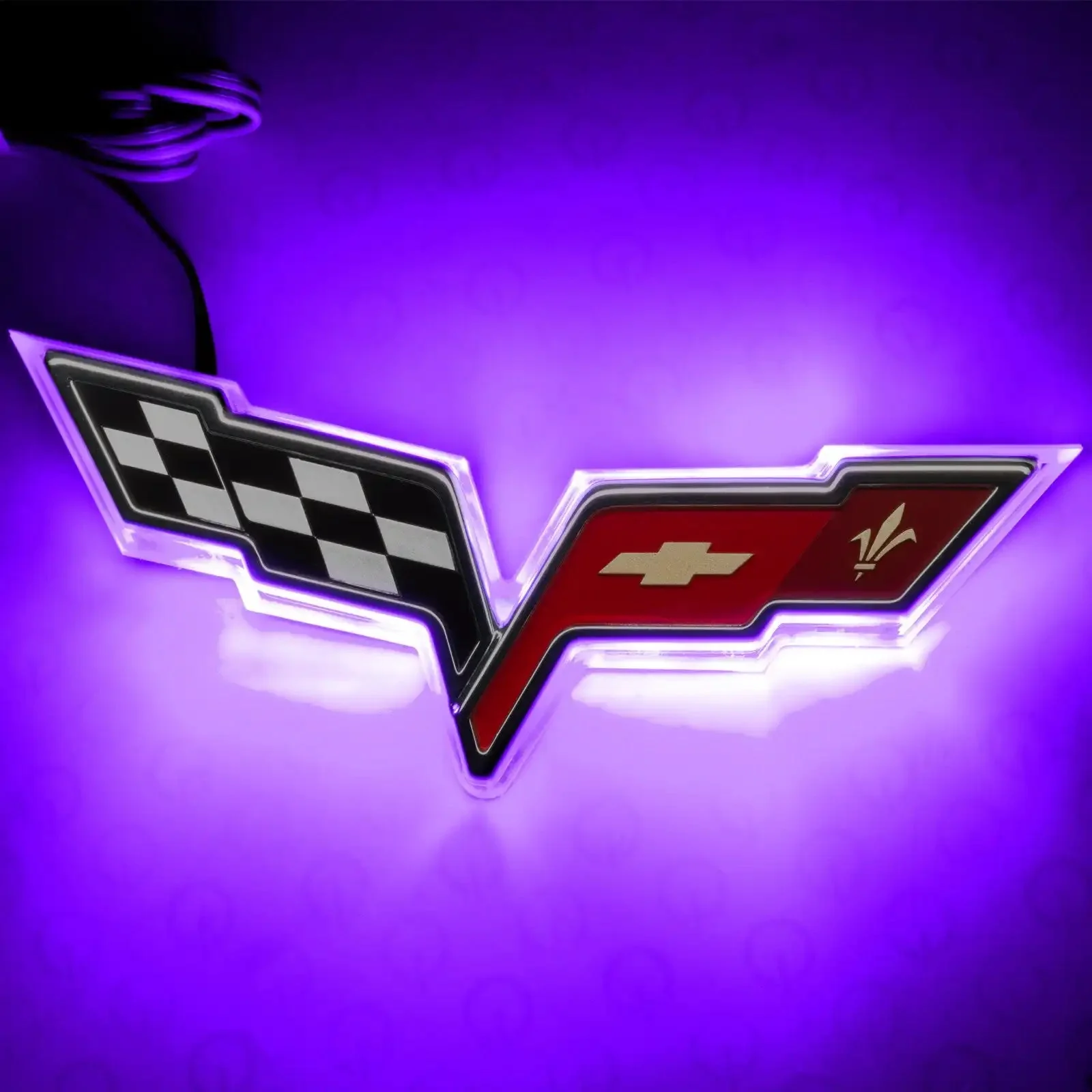 ORACLE Lighting 2005-2013 Chevrolet C6 Corvette Illuminated Emblem - Image 10