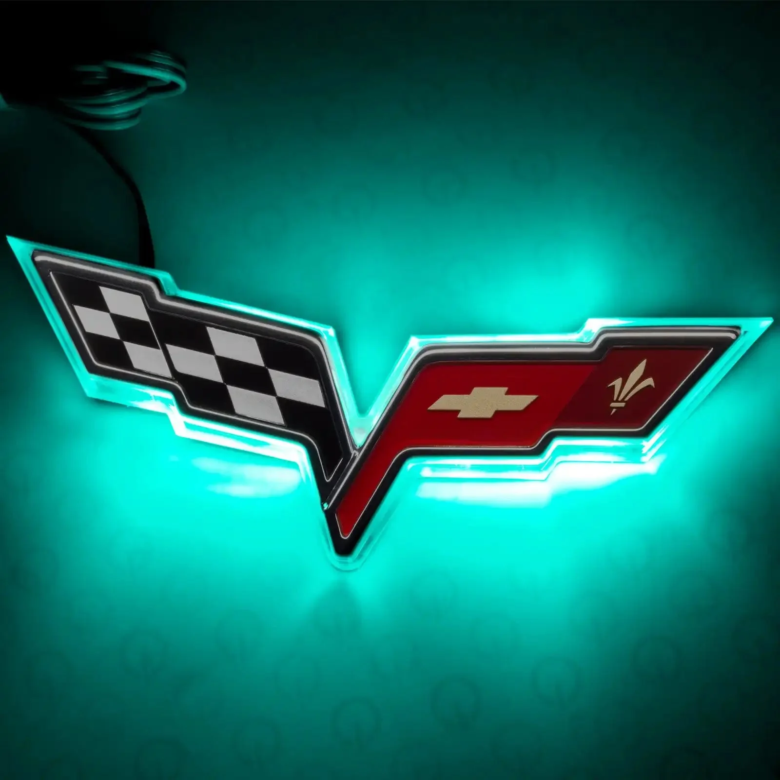 ORACLE Lighting 2005-2013 Chevrolet C6 Corvette Illuminated Emblem - Image 12