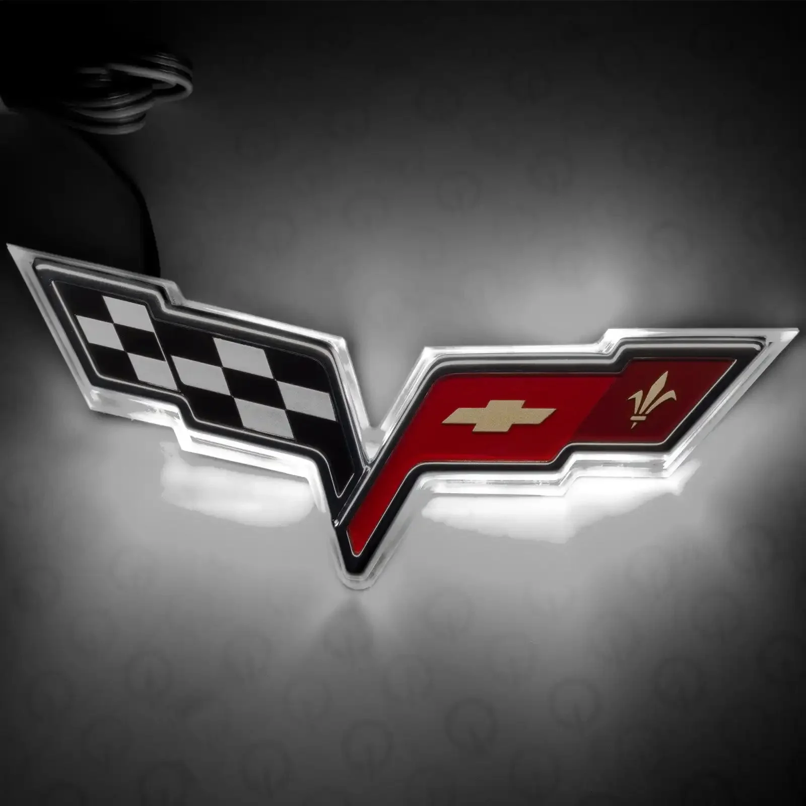 ORACLE Lighting 2005-2013 Chevrolet C6 Corvette Illuminated Emblem - Image 5