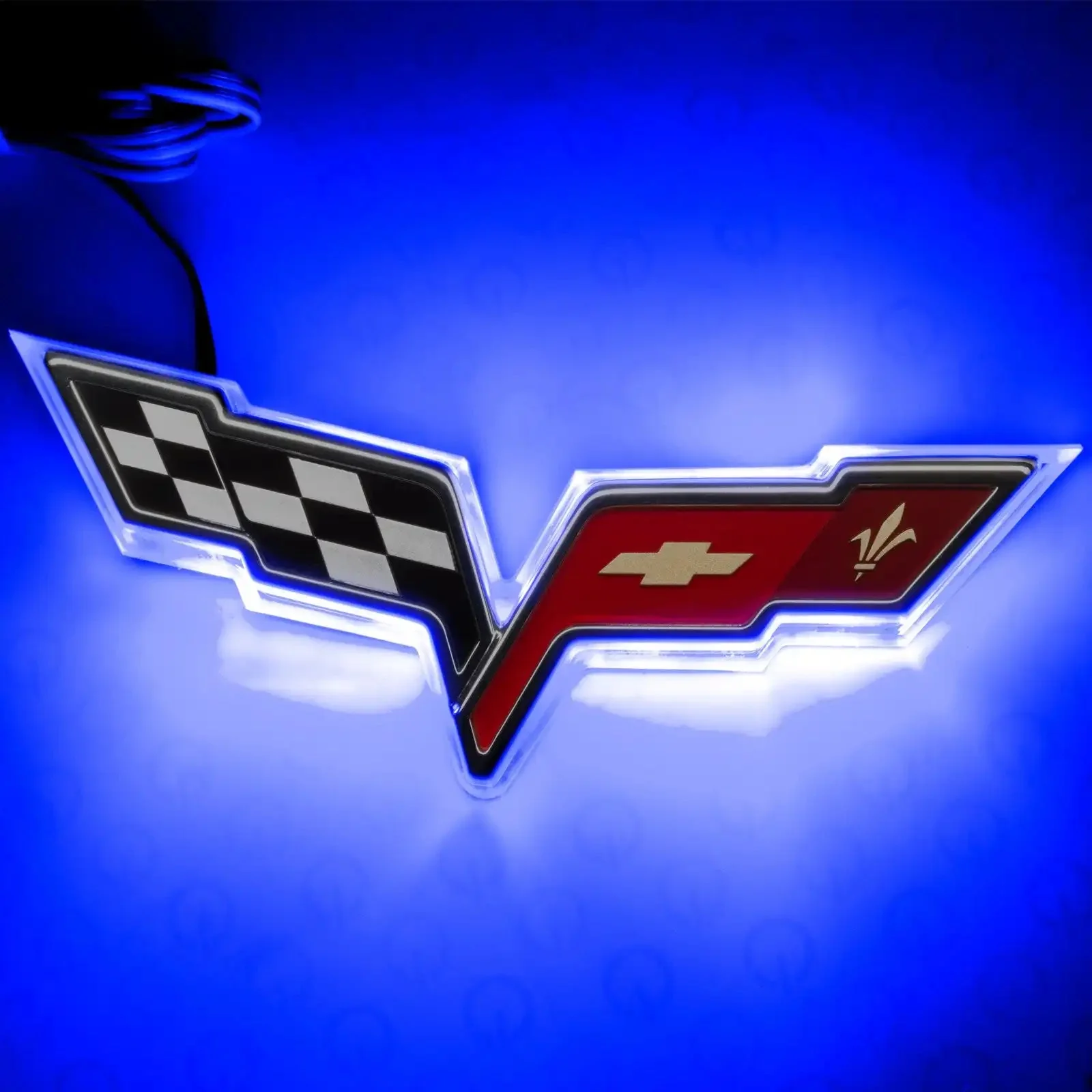 ORACLE Lighting 2005-2013 Chevrolet C6 Corvette Illuminated Emblem - Image 6