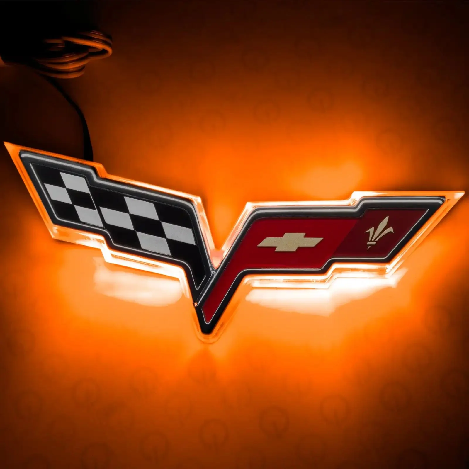 ORACLE Lighting 2005-2013 Chevrolet C6 Corvette Illuminated Emblem - Image 9