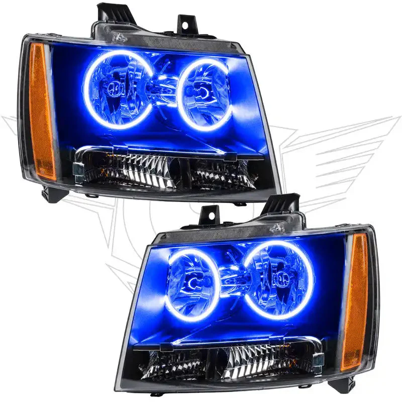ORACLE Lighting 2007-2014 Chevrolet Tahoe Pre-Assembled Halo Headlights - Image 7