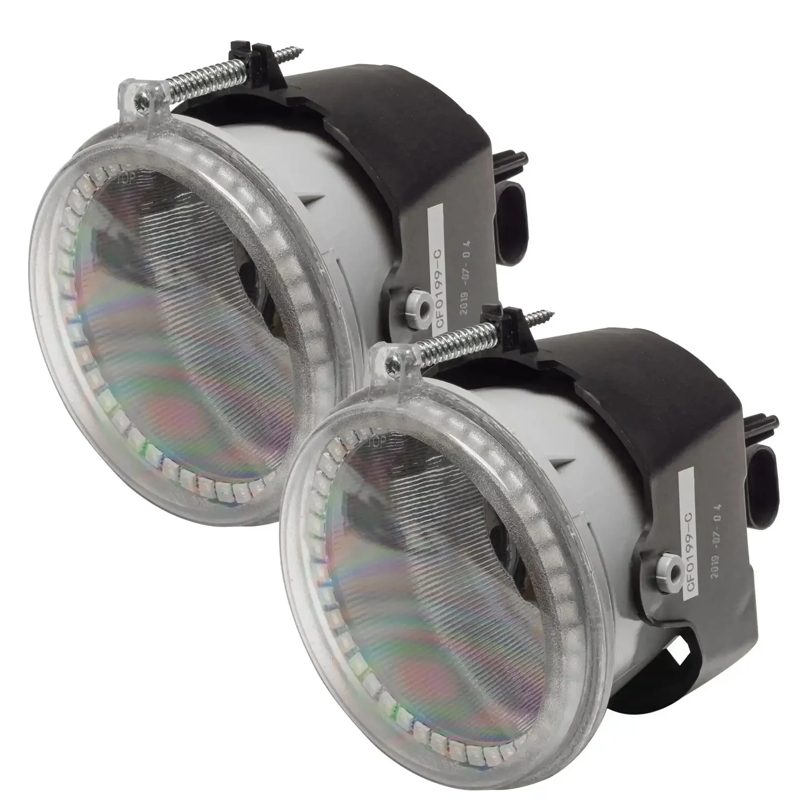 ORACLE Lighting 2007-2009 Chrysler Aspen Pre-Assembled Halo Fog Lights - Image 7