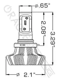 ORACLE Lighting 9012 - 4,000+ Lumen LED Light Bulb Conversion Kit (Low Beam) - Image 5