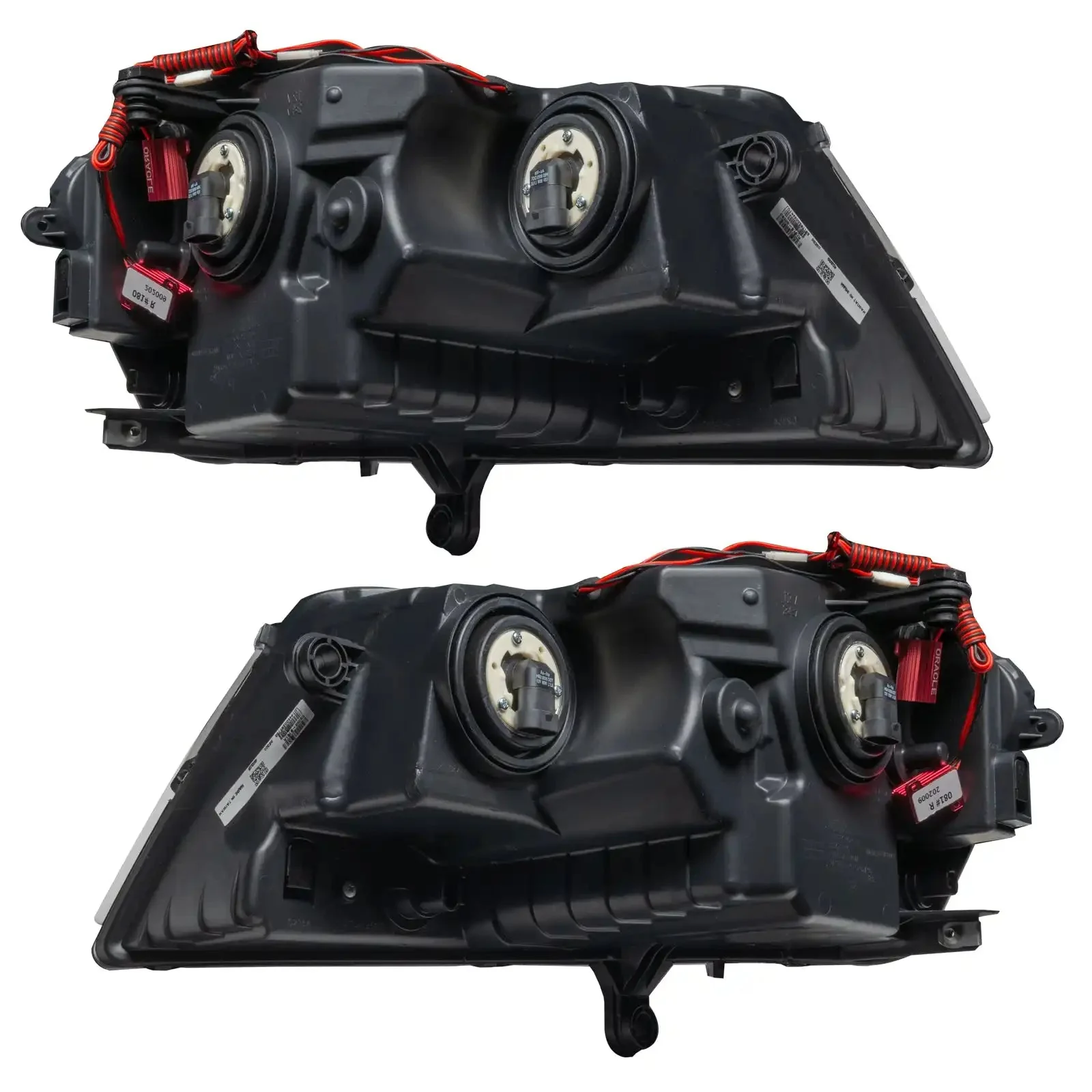 ORACLE Lighting 2008-2013 Dodge Avenger RT Pre-Assembled Halo Headlights - Black Housing - Image 5