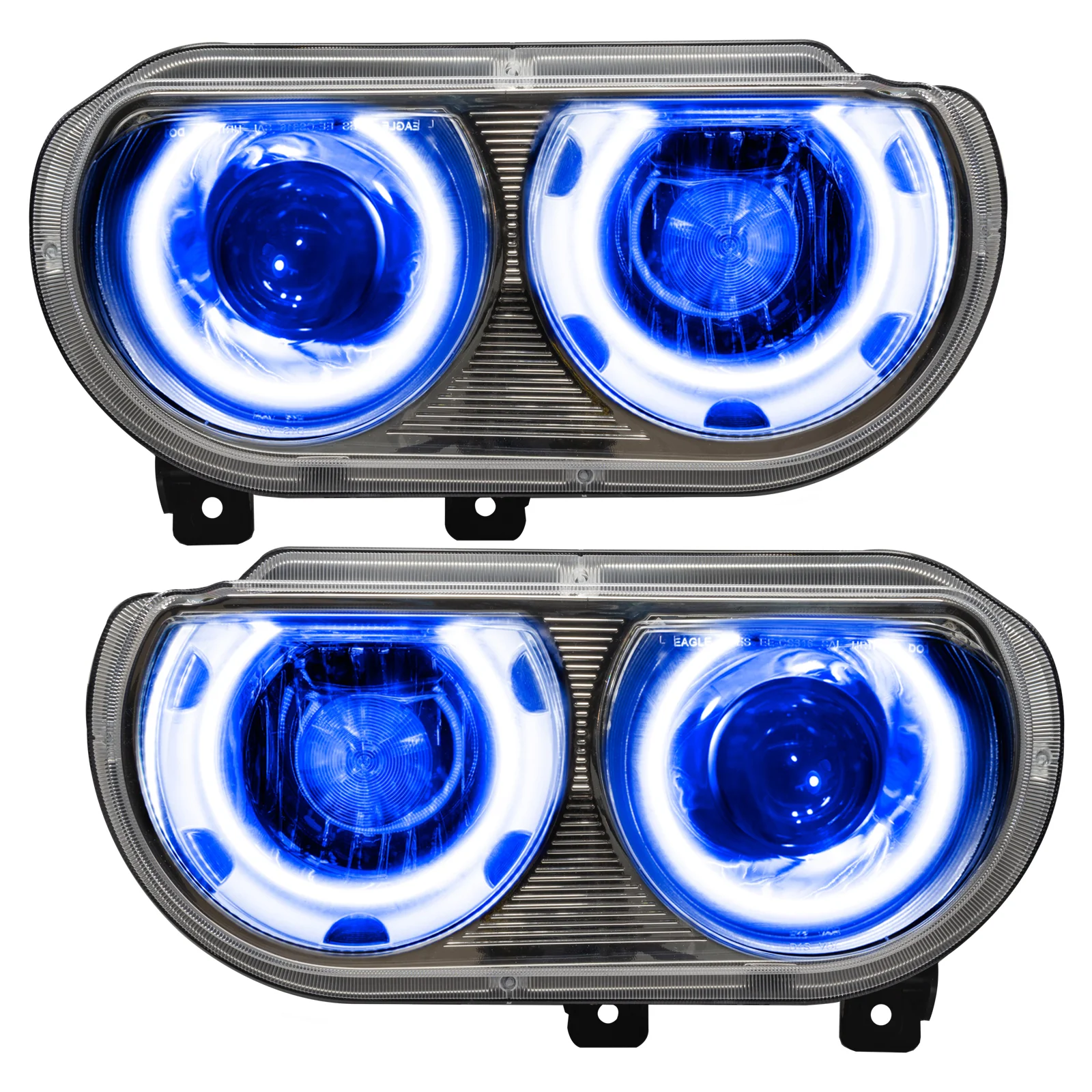 ORACLE Lighting 2008-2014 Dodge Challenger Pre-Assembled Headlights — HID - Image 5