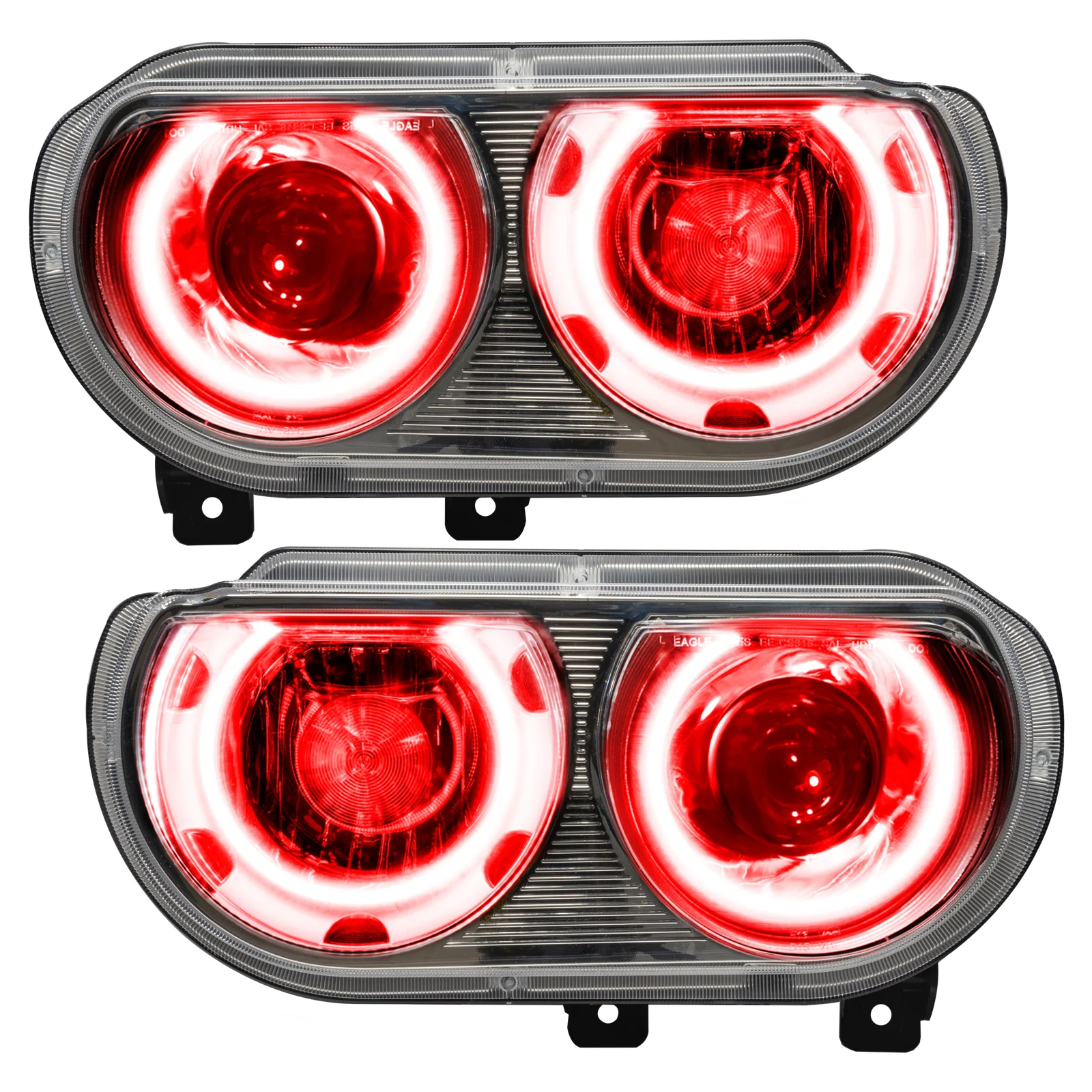 ORACLE Lighting 2008-2014 Dodge Challenger Pre-Assembled Headlights — HID - Image 6