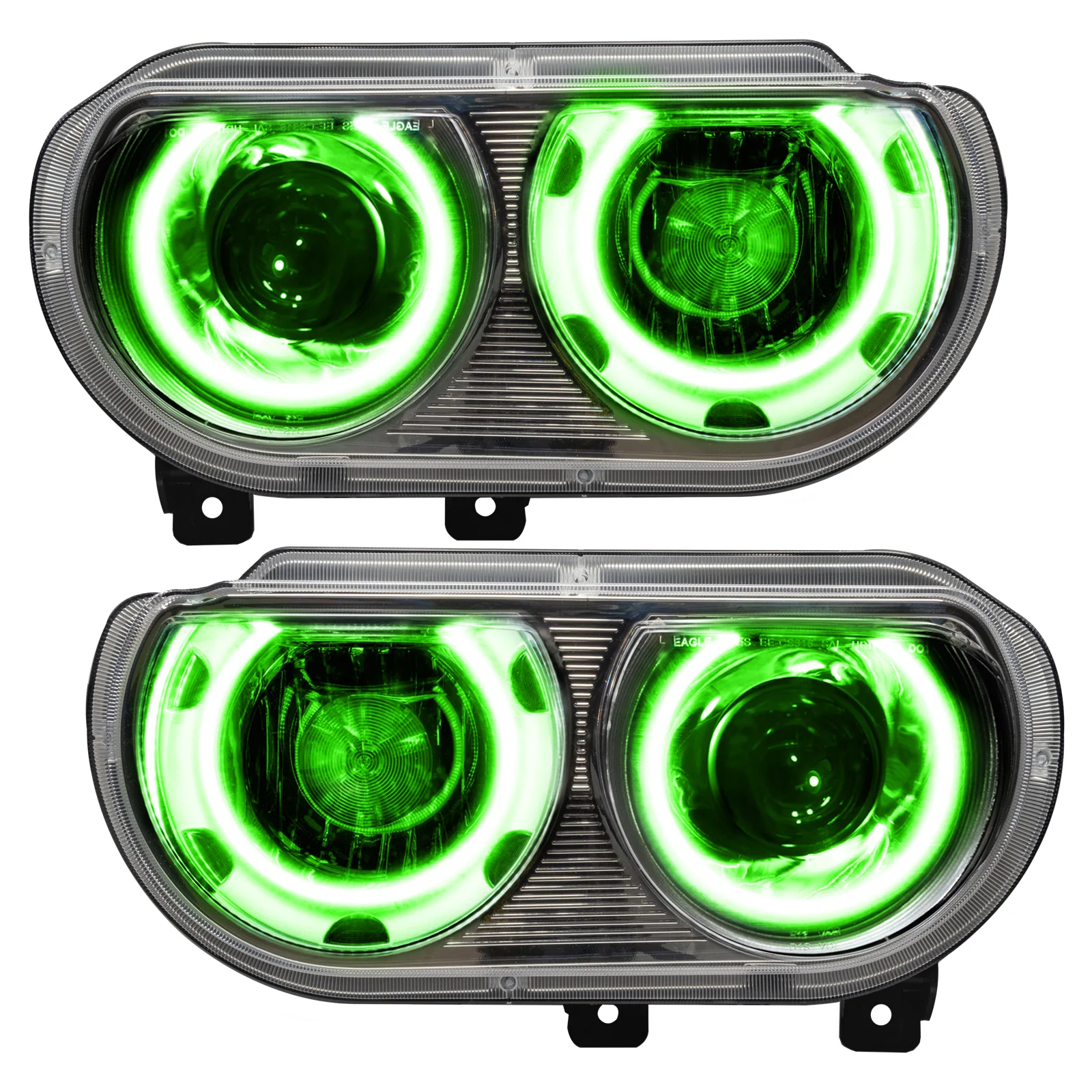 ORACLE Lighting 2008-2014 Dodge Challenger Pre-Assembled Headlights — HID - Image 7