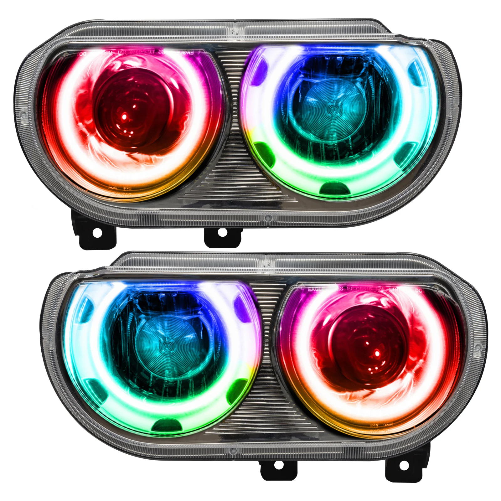 ORACLE Lighting 2008-2014 Dodge Challenger Pre-Assembled Headlights — HID - Image 8