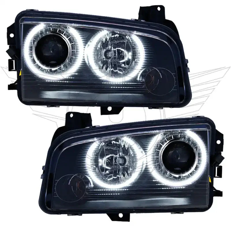 ORACLE Lighting 2008-2010 Dodge Charger Pre-Assembled Halo Headlights - HID - Image 6
