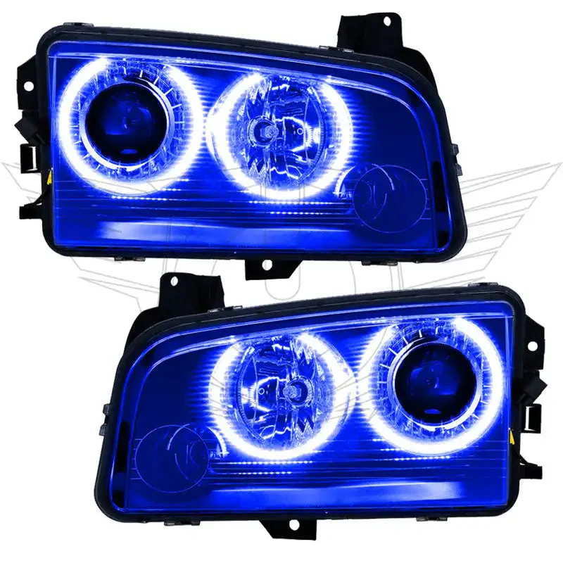 ORACLE Lighting 2008-2010 Dodge Charger Pre-Assembled Halo Headlights - HID - Image 7