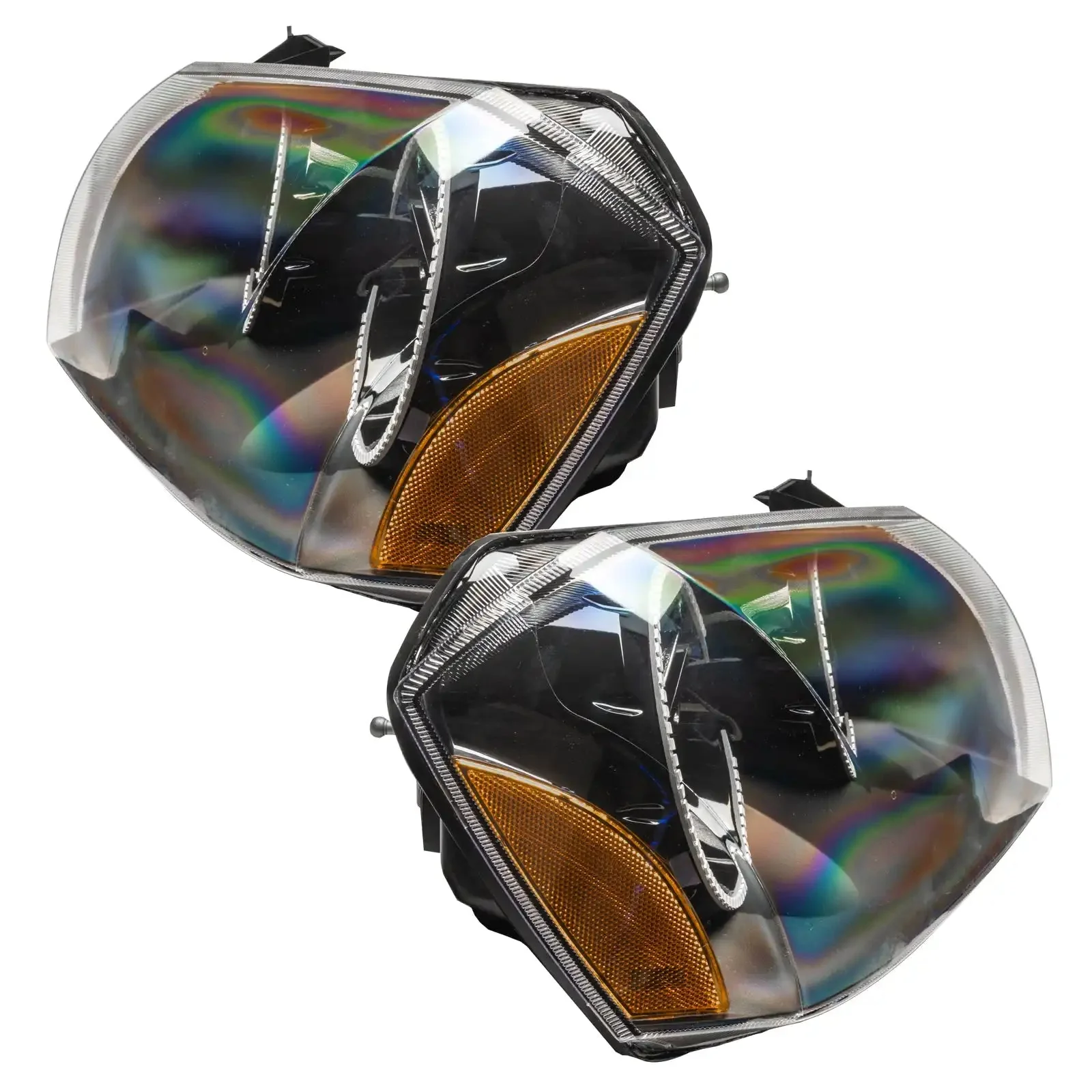 ORACLE Lighting 2005-2007 Dodge Magnum Pre-Assembled Halo Headlights - Black Housing - Image 3