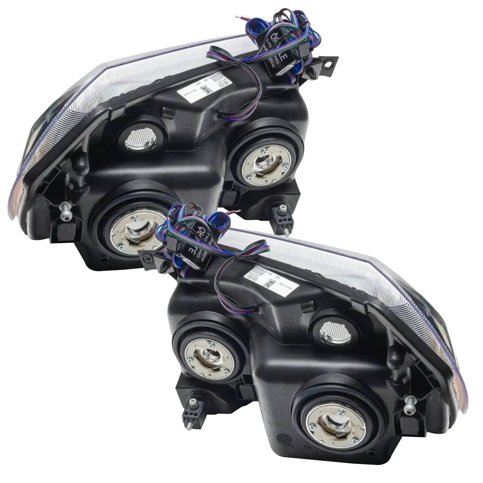 ORACLE Lighting 2005-2007 Dodge Magnum Pre-Assembled Halo Headlights - Chrome Housing - Image 4