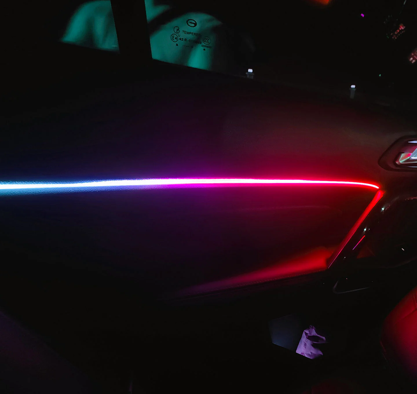 Dynamic ColorSHIFT 18-Piece Universal LED Interior Kit - Bluetooth Multi-Zone Lighting - Image 8