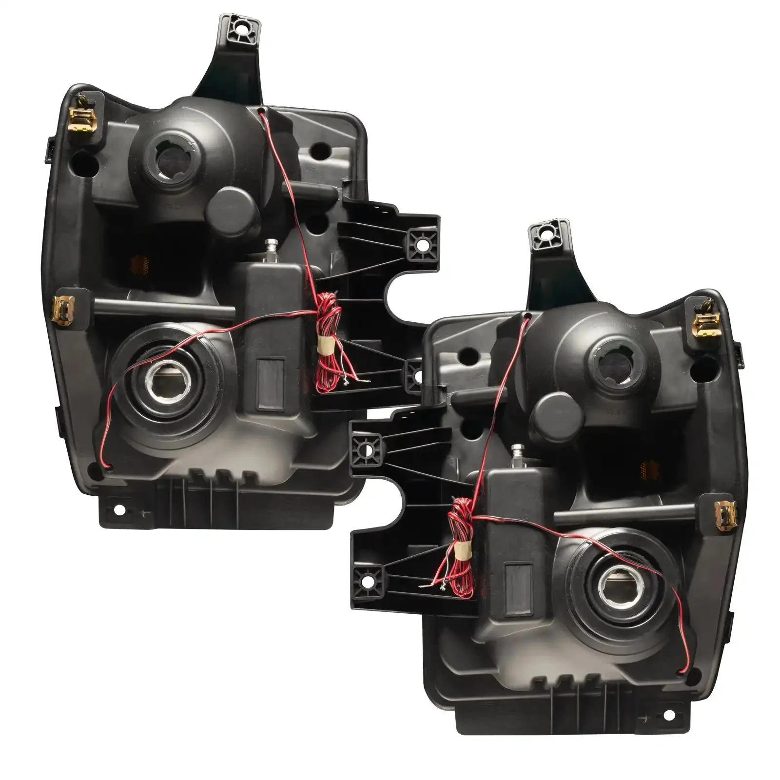 ORACLE Lighting 2008-2010 Ford F-250/F-350 Super Duty Pre-Assembled Halo Headlights - Chrome Housing - Image 5