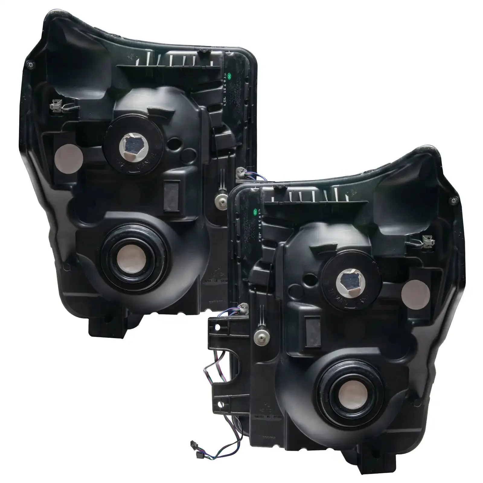 ORACLE Lighting 2011-2016 Ford F-250/F-350 Super Duty Pre-Assembled Headlights - Black - Image 4