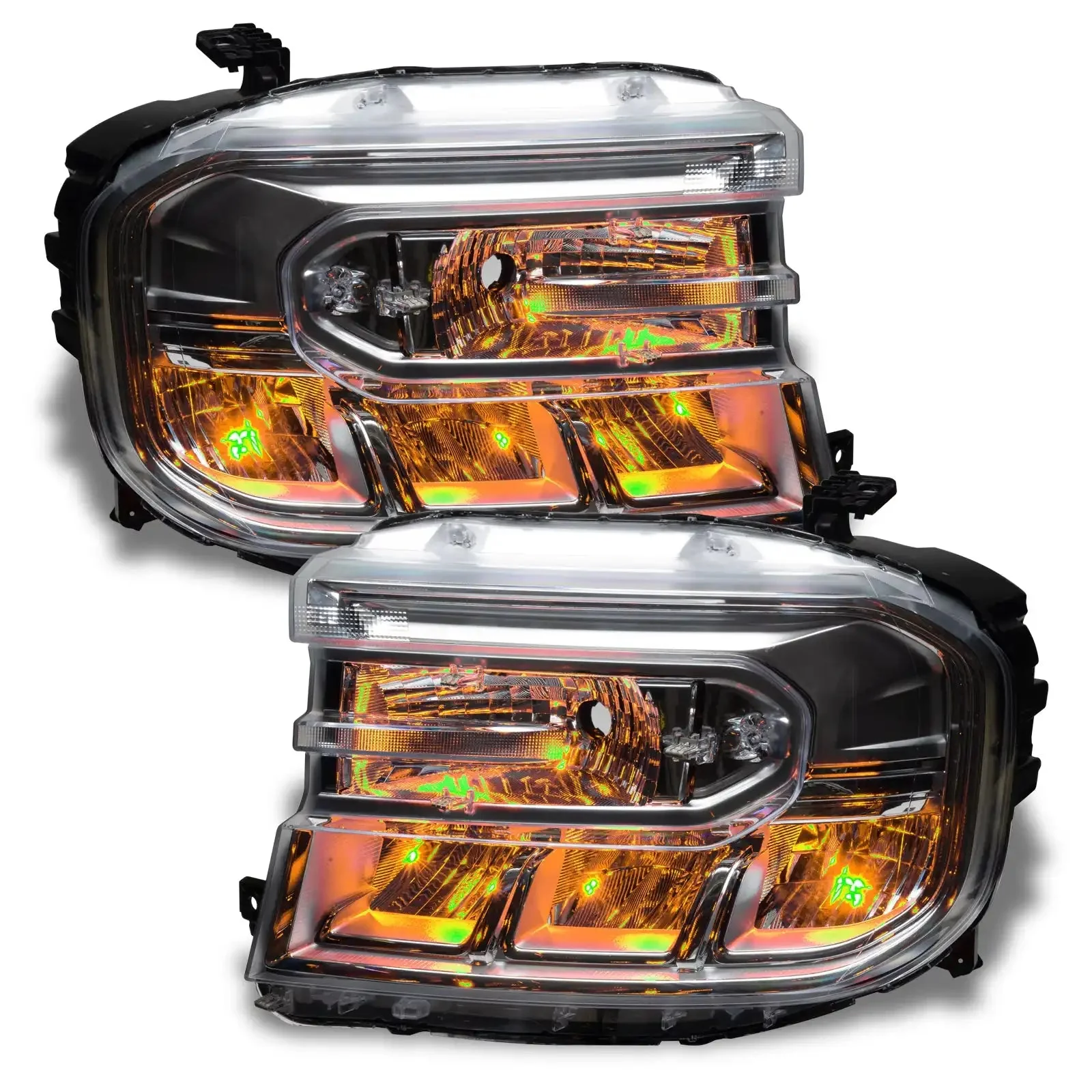 ORACLE Lighting 2022-2024 Ford Maverick ColorSHIFT Headlight Demon Eye Kit - Image 13