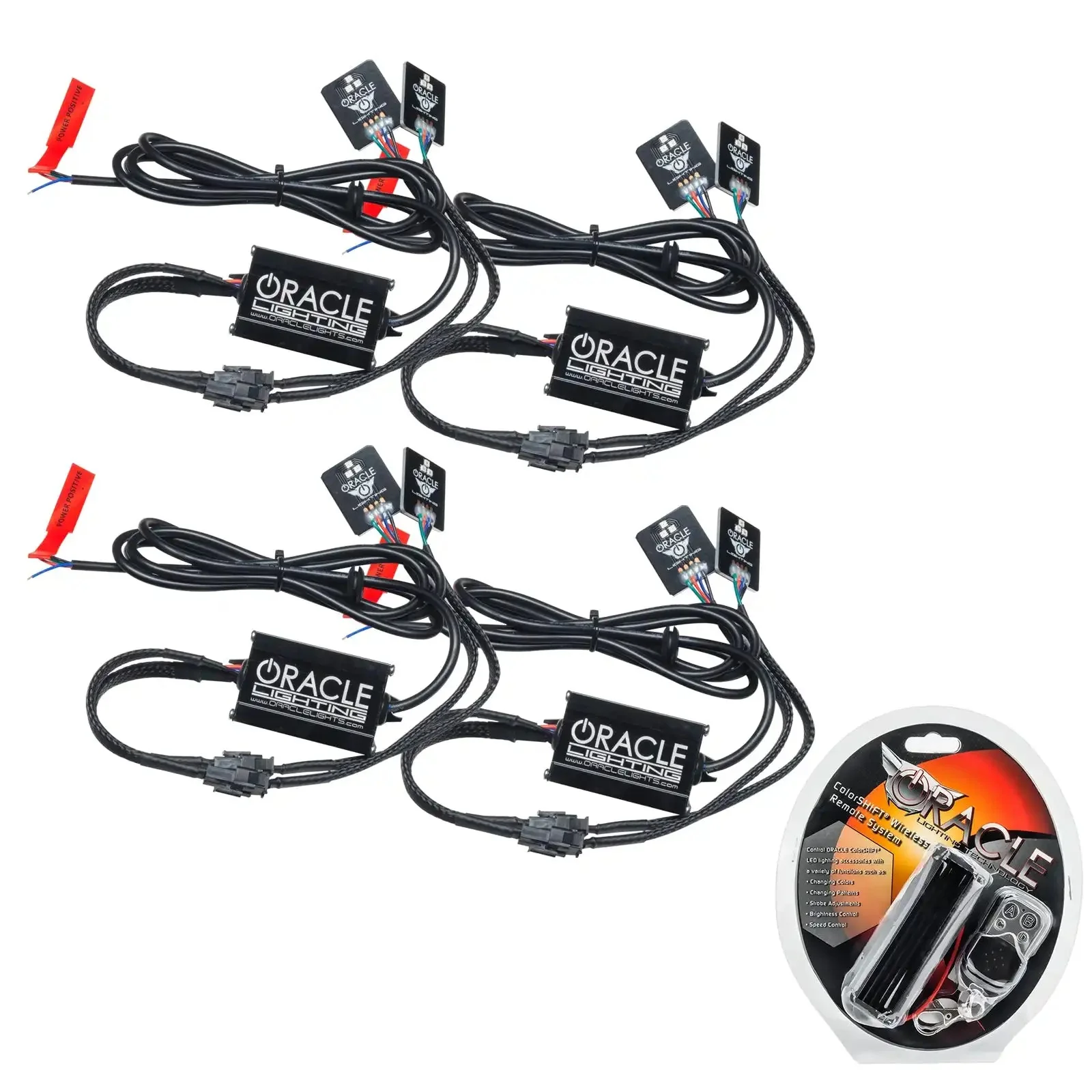 ORACLE Lighting 2022-2024 Ford Maverick ColorSHIFT Headlight Demon Eye Kit - Image 25