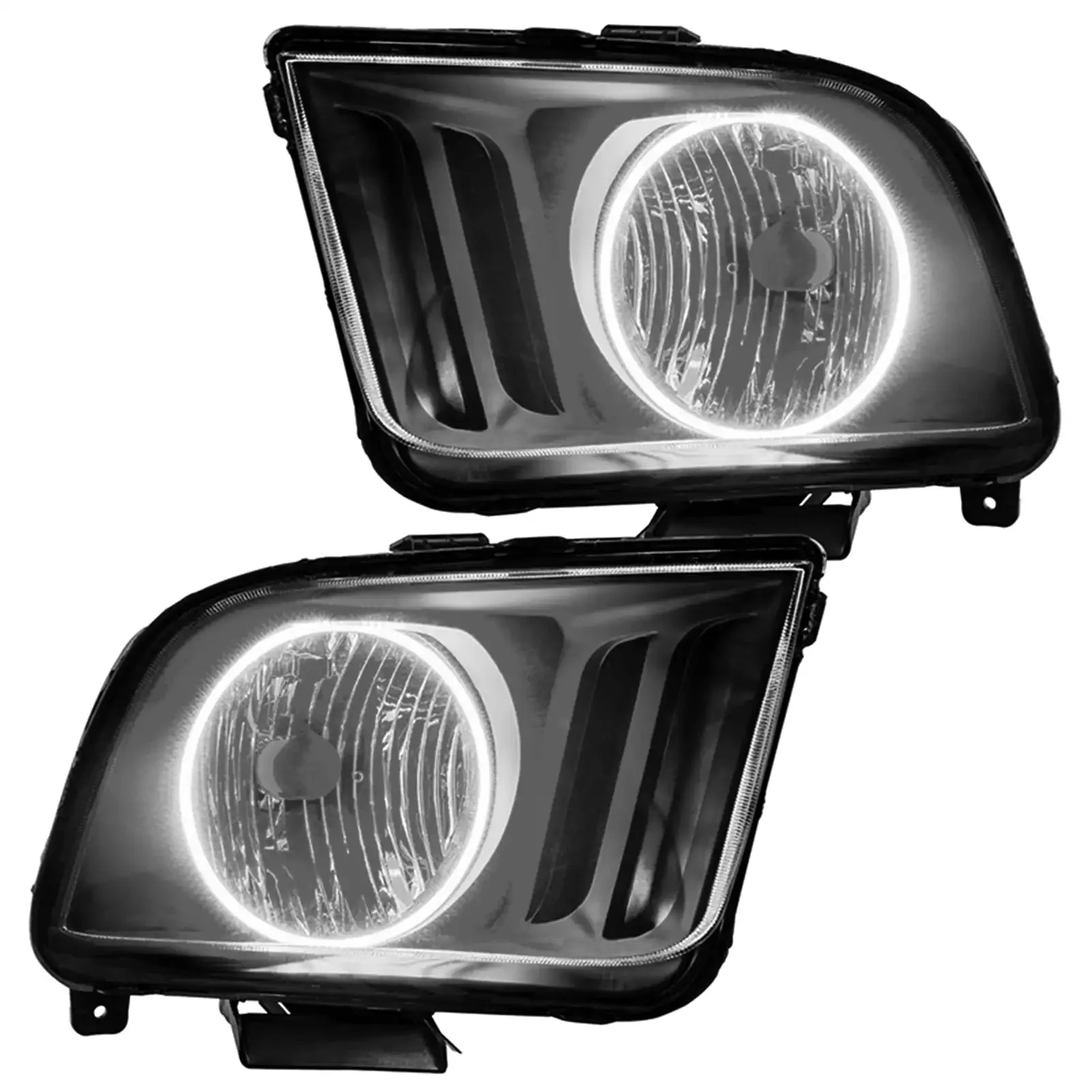 ORACLE Lighting 2005-2009 Ford Mustang  Pre-Assembled Headlights - Black - Image 6