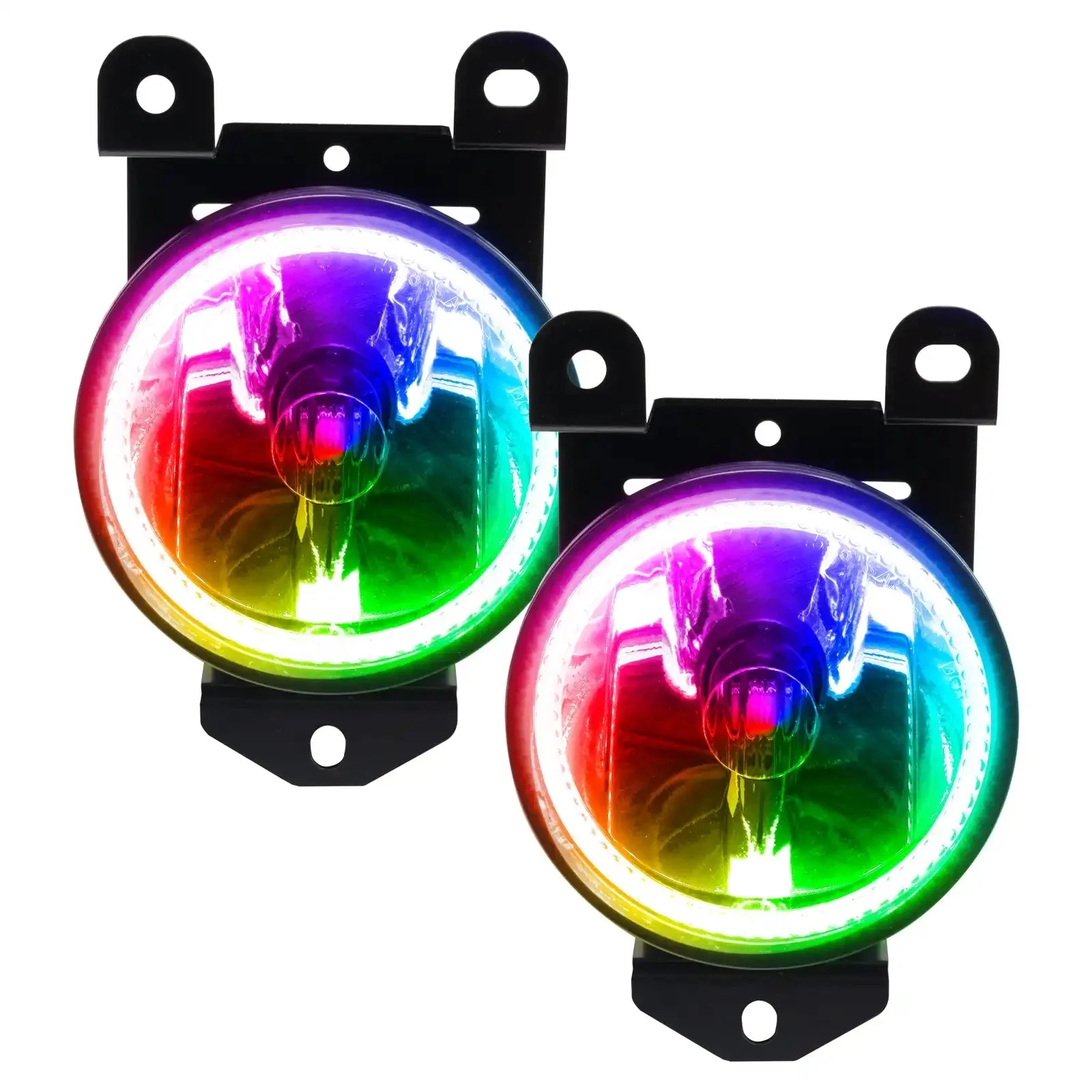 ORACLE Lighting 2001-2006 GMC Yukon-Denali Pre-Assembled Halo Fog Lights - Image 6