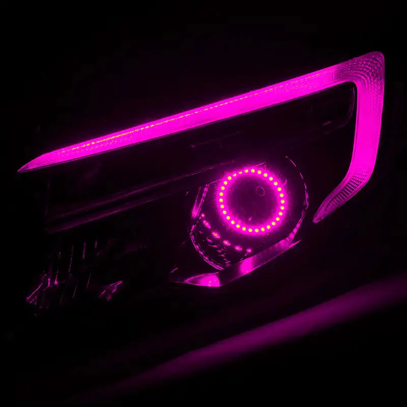 ORACLE Lighting 2016-2018 Honda Pilot ColorSHIFT DRL Upgrade w/Halo Kit - Image 14