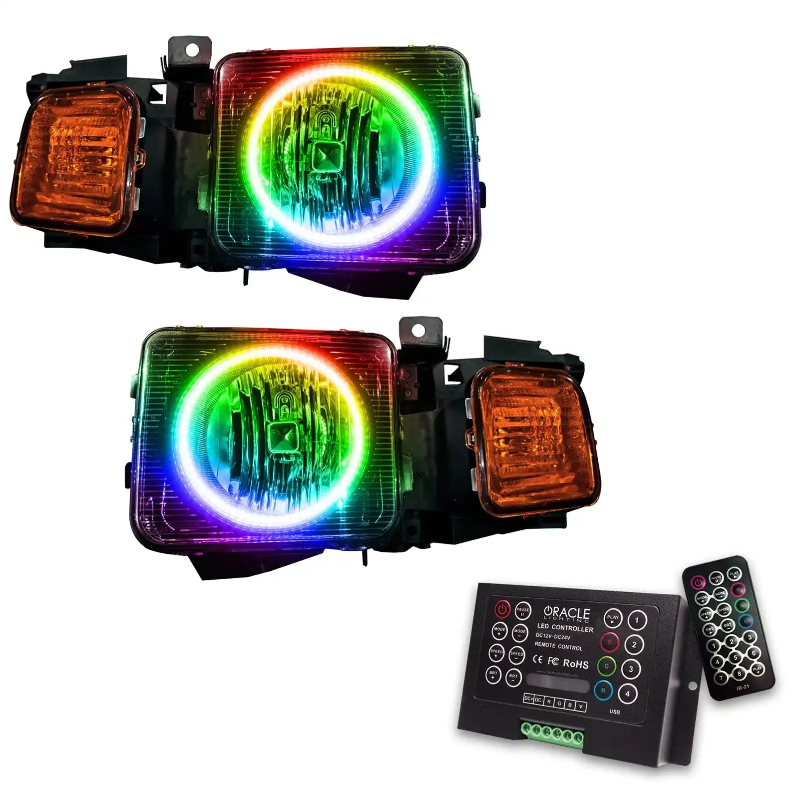 ORACLE Lighting 2006-2010 Hummer H3 Pre-Assembled Headlights - Image 10