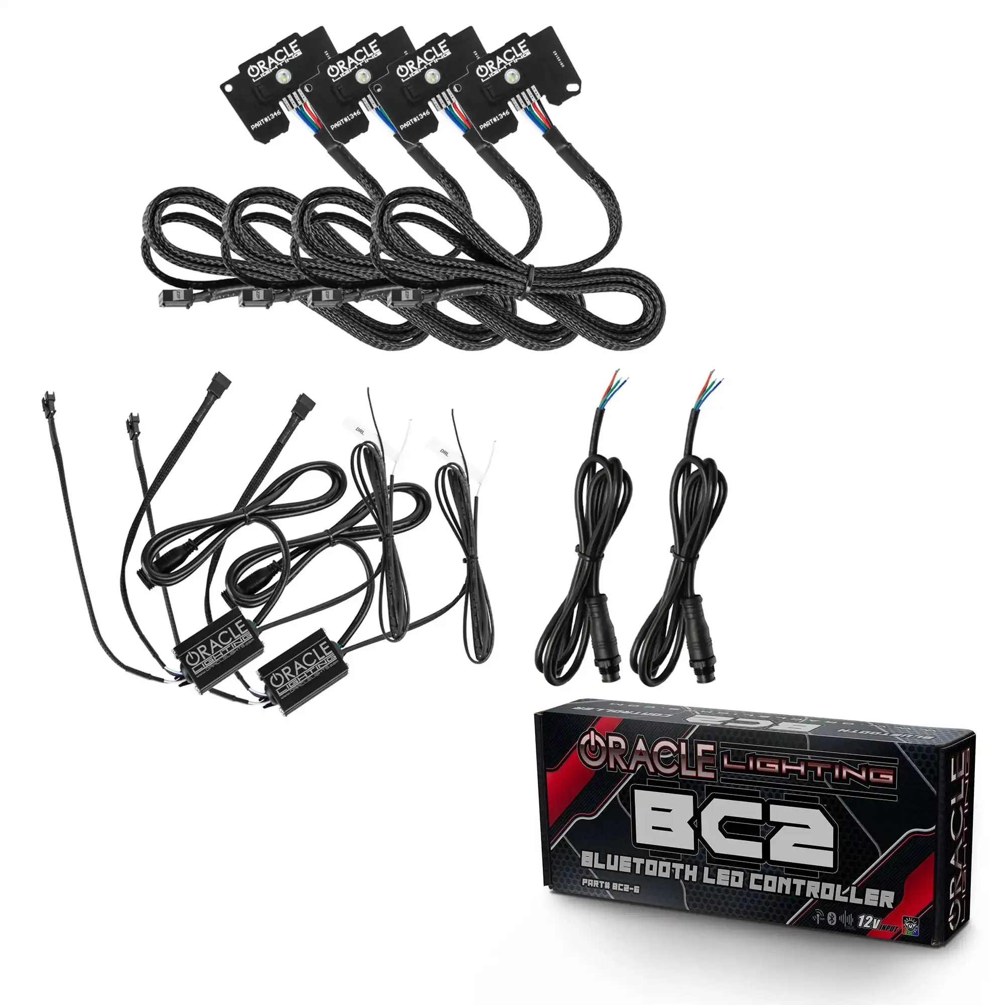 ORACLE Lighting Jeep Gladiator JT ColorSHIFT RGB+W Headlight DRL Upgrade Kit - Image 26