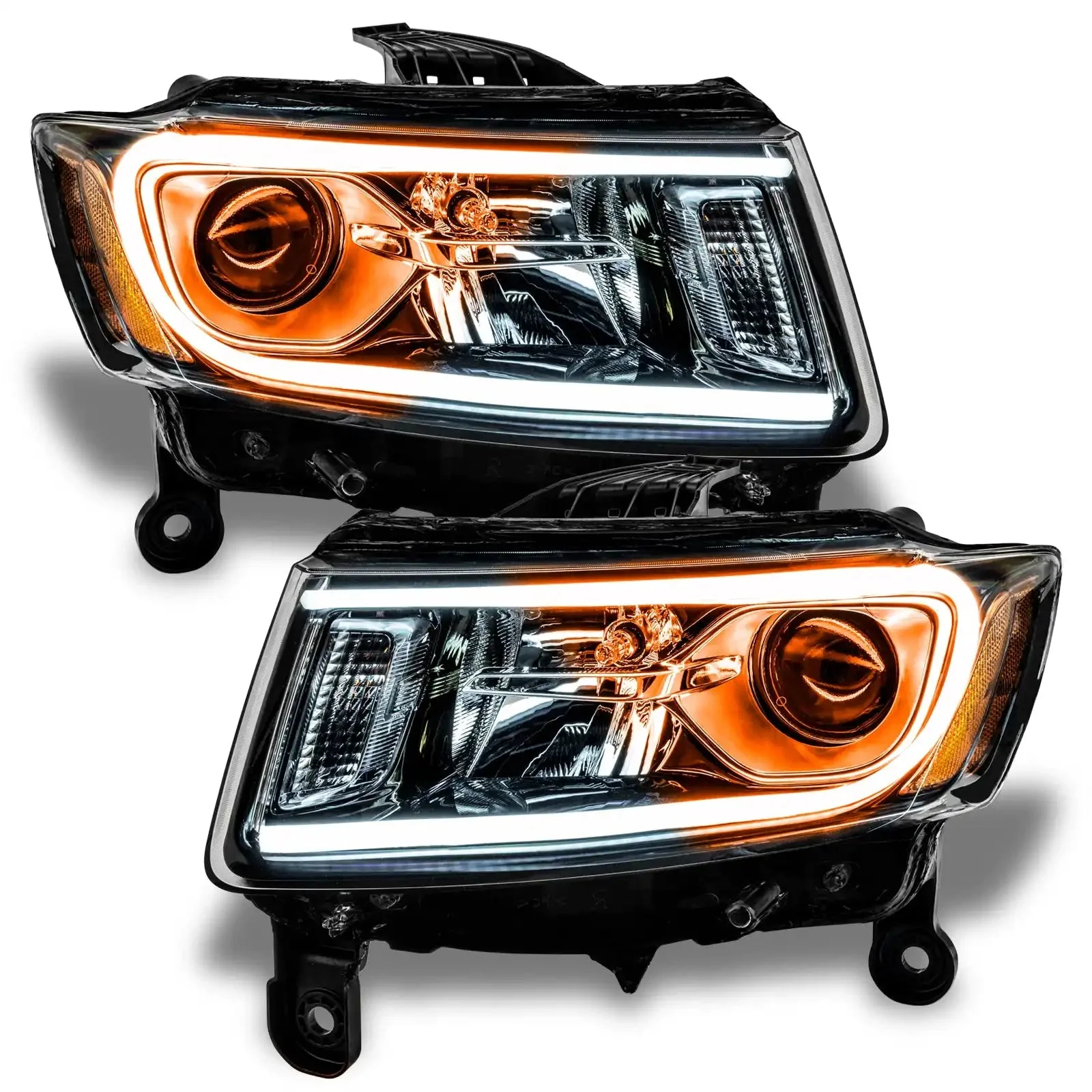 2014-2015 Jeep Grand Cherokee Pre-Assembled Headlights-Non HID - Image 3