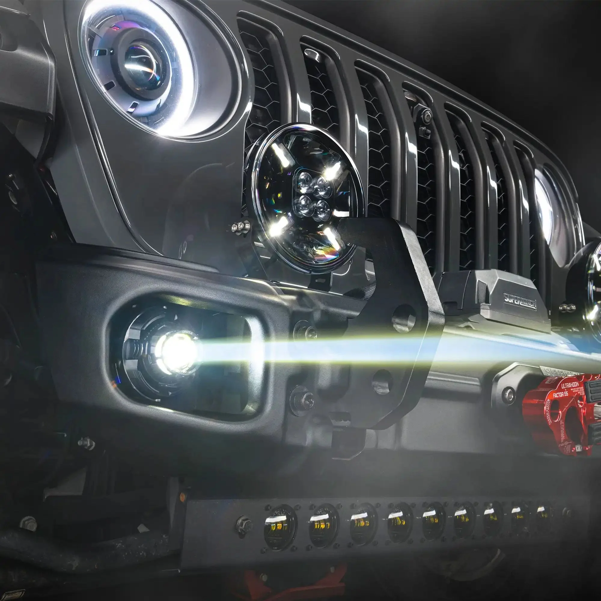 ORACLE Lighting Jeep Wrangler JK/JL & Gladiator JT 15W Off-Road LASER Fog Lights - Image 5