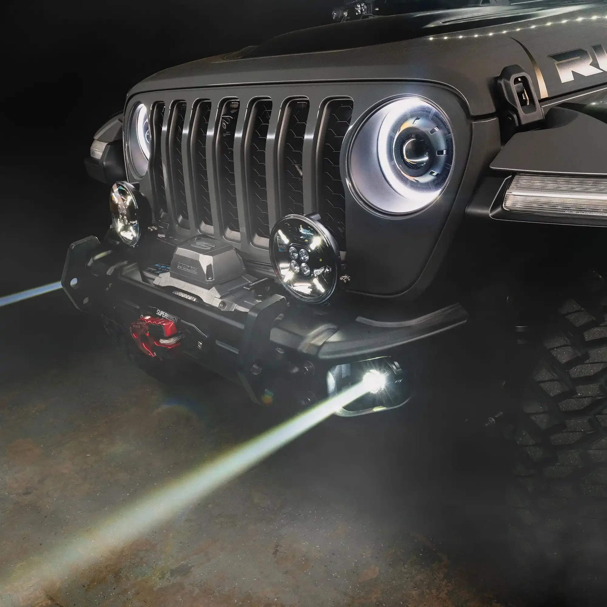 ORACLE Lighting Jeep Wrangler JK/JL & Gladiator JT 15W Off-Road LASER Fog Lights - Image 7