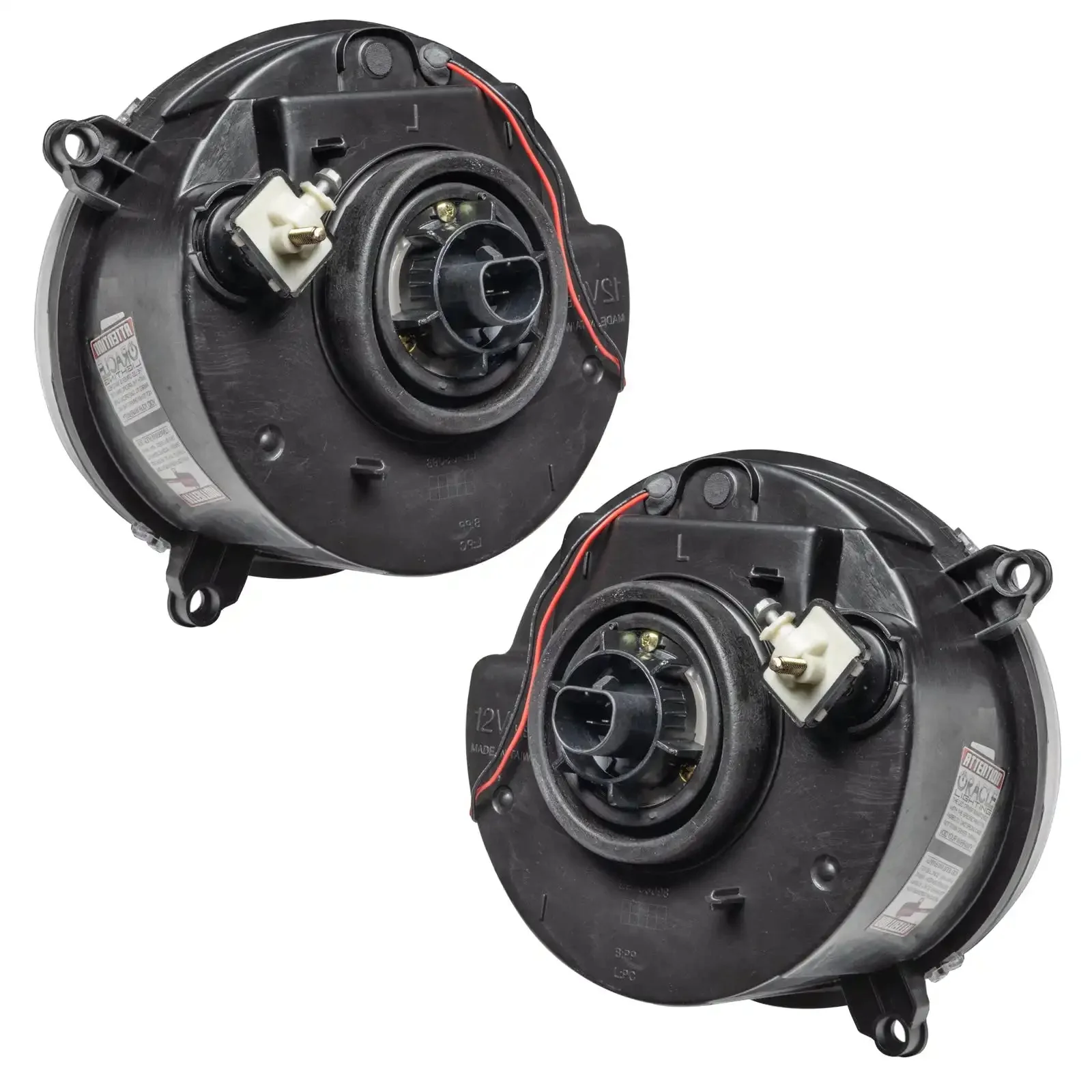 ORACLE Lighting 2005-2007 Jeep Liberty Pre-Assembled Halo Headlights - Image 6
