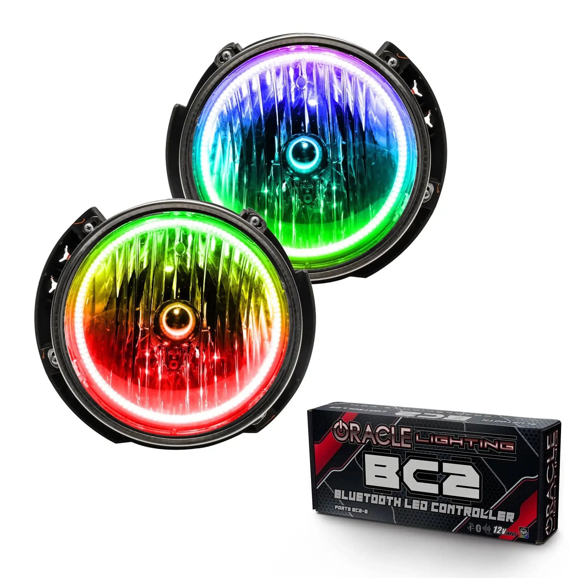 ORACLE Lighting 2007-2016 Jeep Wrangler JK Pre-Assembled Headlights - Image 15