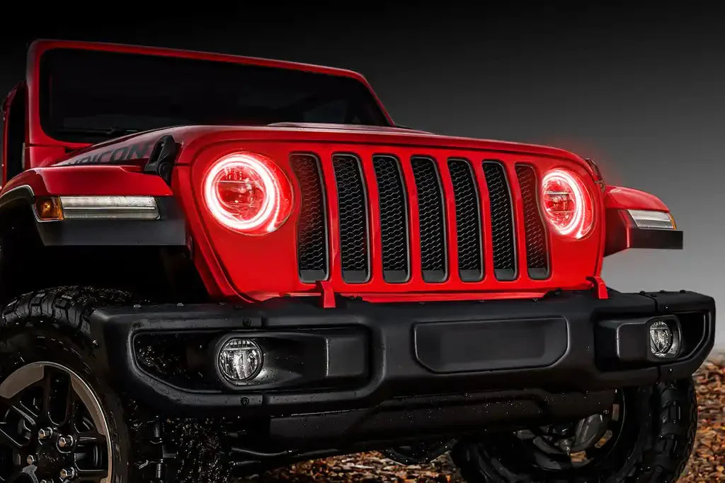 ORACLE Lighting Jeep Wrangler JL ColorSHIFT RGB+W Headlight DRL Upgrade Kit - Image 18