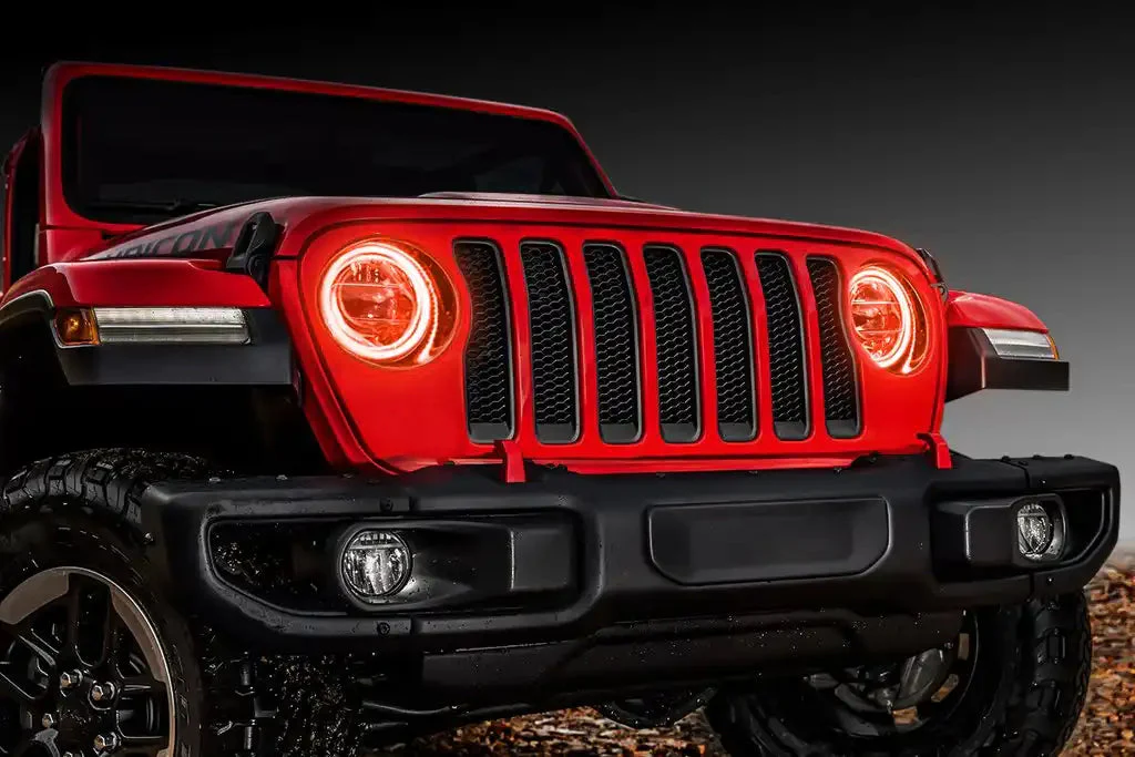 ORACLE Lighting Jeep Wrangler JL ColorSHIFT RGB+W Headlight DRL Upgrade Kit - Image 29