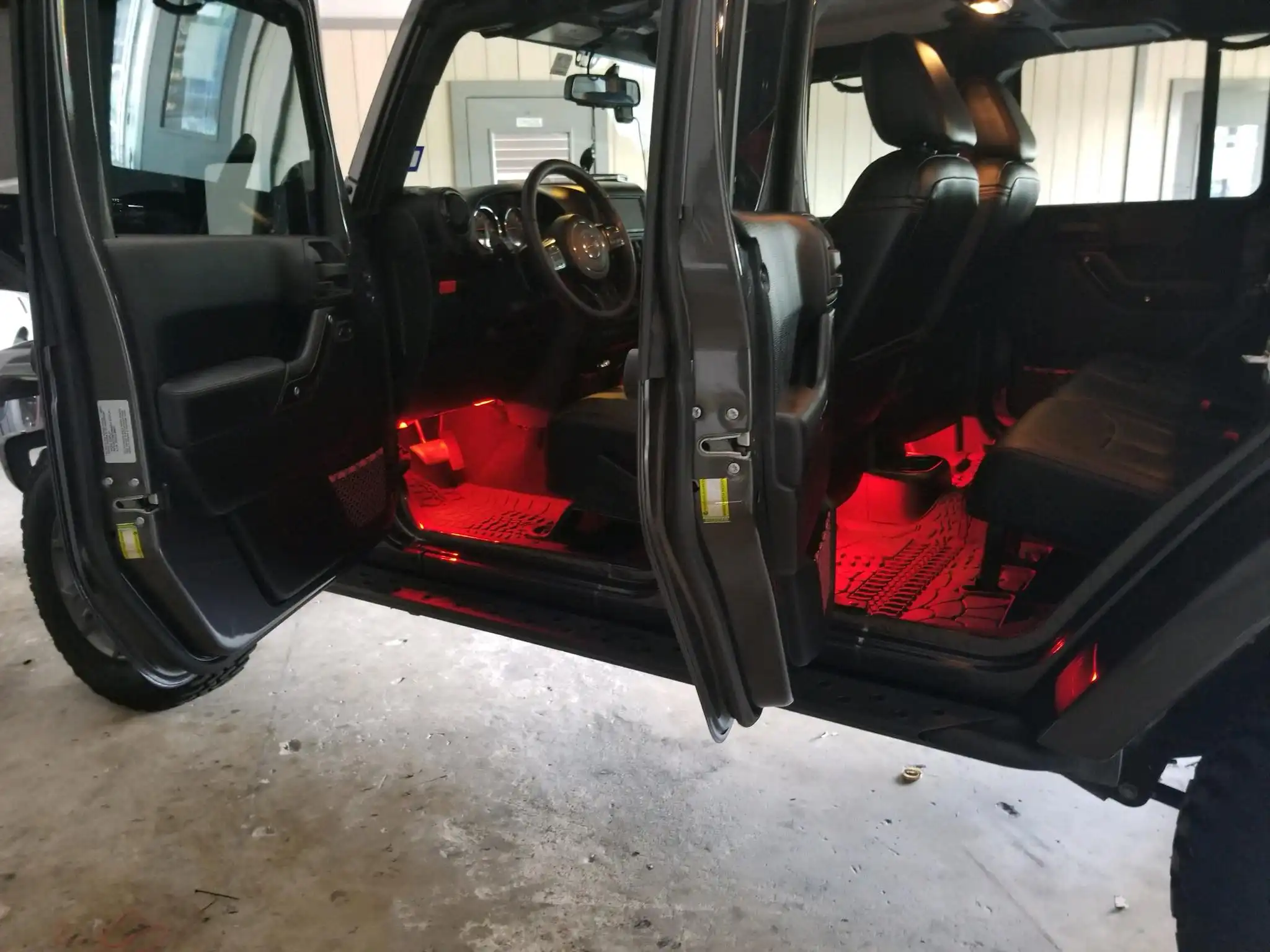 Jeep Wrangler JL/Gladiator JT ORACLE Ambient LED Lighting Footwell Kit - Image 9