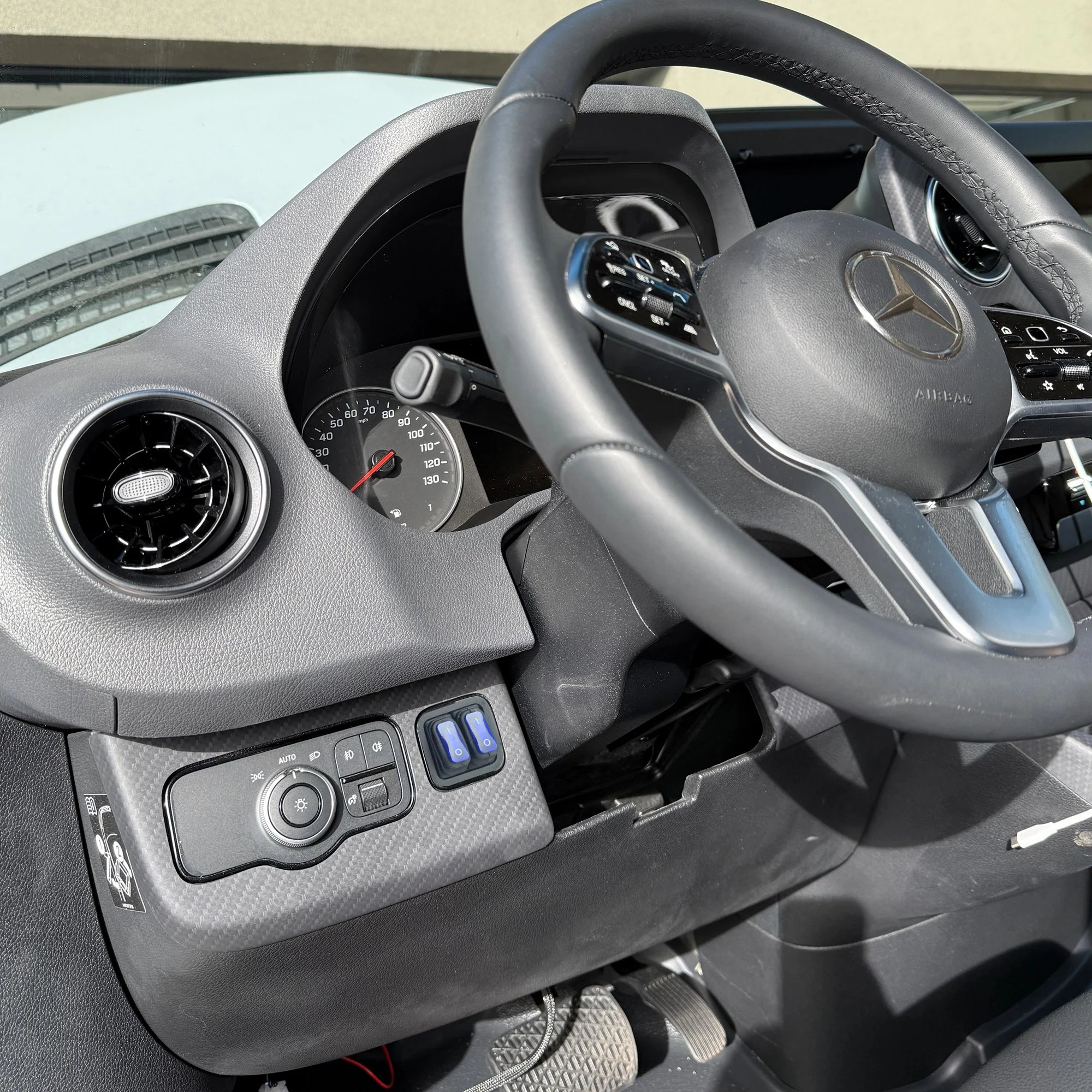 Mercedes-Benz Sprinter W907/W910 (2018+) Dual In-Dash Switch Pod - PRE-ORDER - Image 8